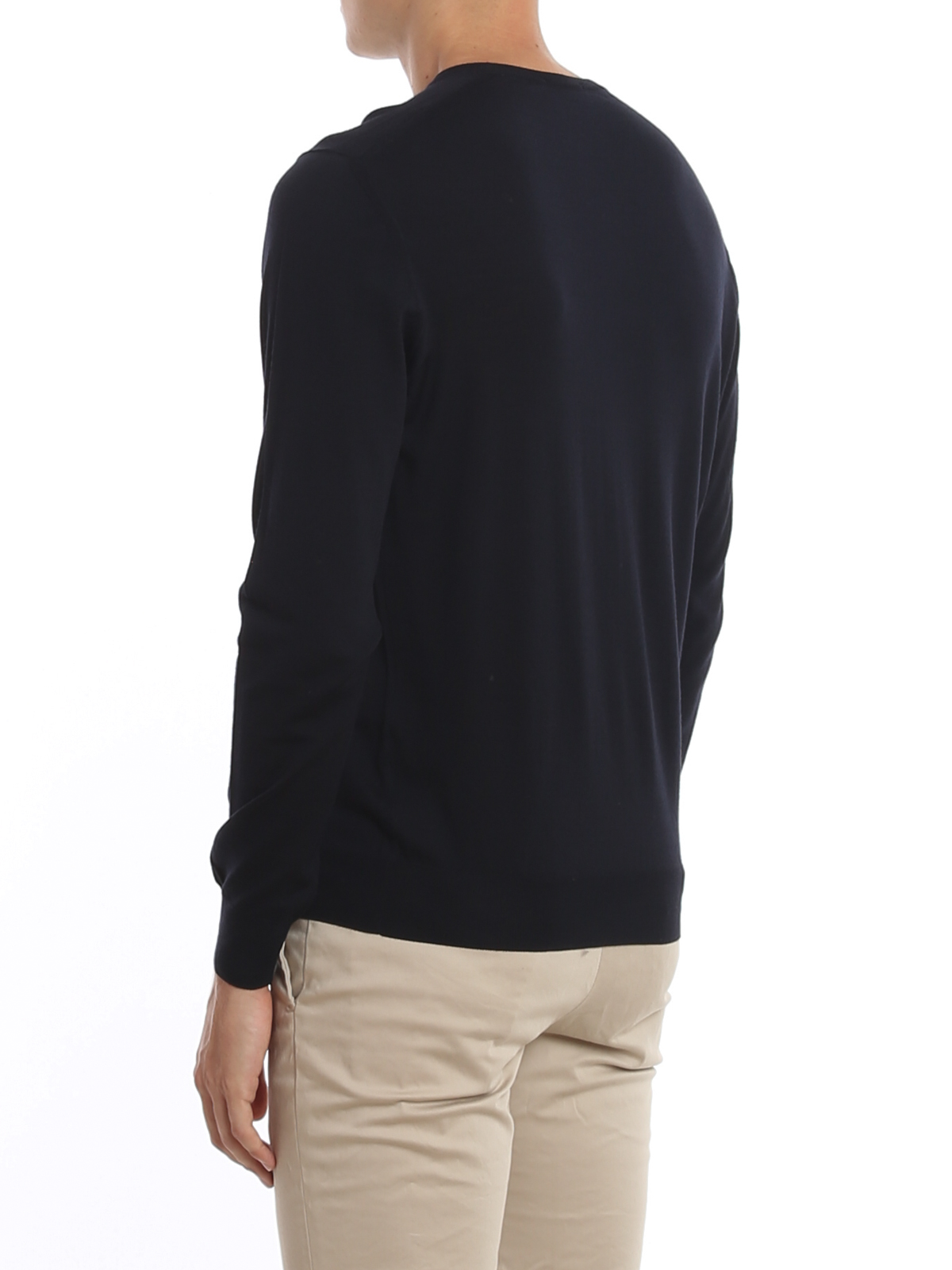 Wool V-neck sweater D0D481790 (Drumohr / ニット・セーター・カーディガン ) | Drumohr (ドルモア)(3)