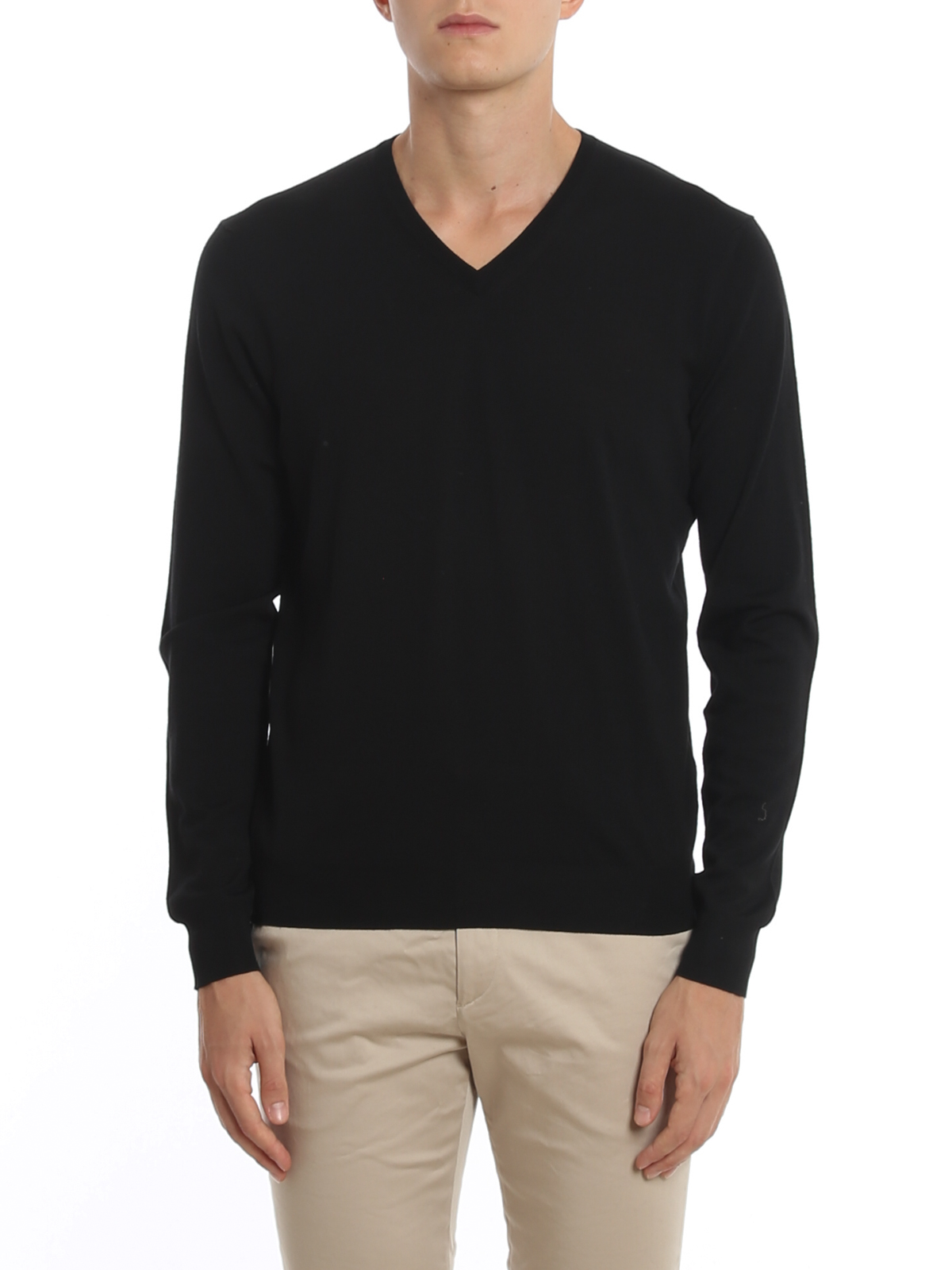 Wool V-neck sweater D0D481690 (Drumohr / ニット・セーター・カーディガン ) | Drumohr (ドルモア)(2)