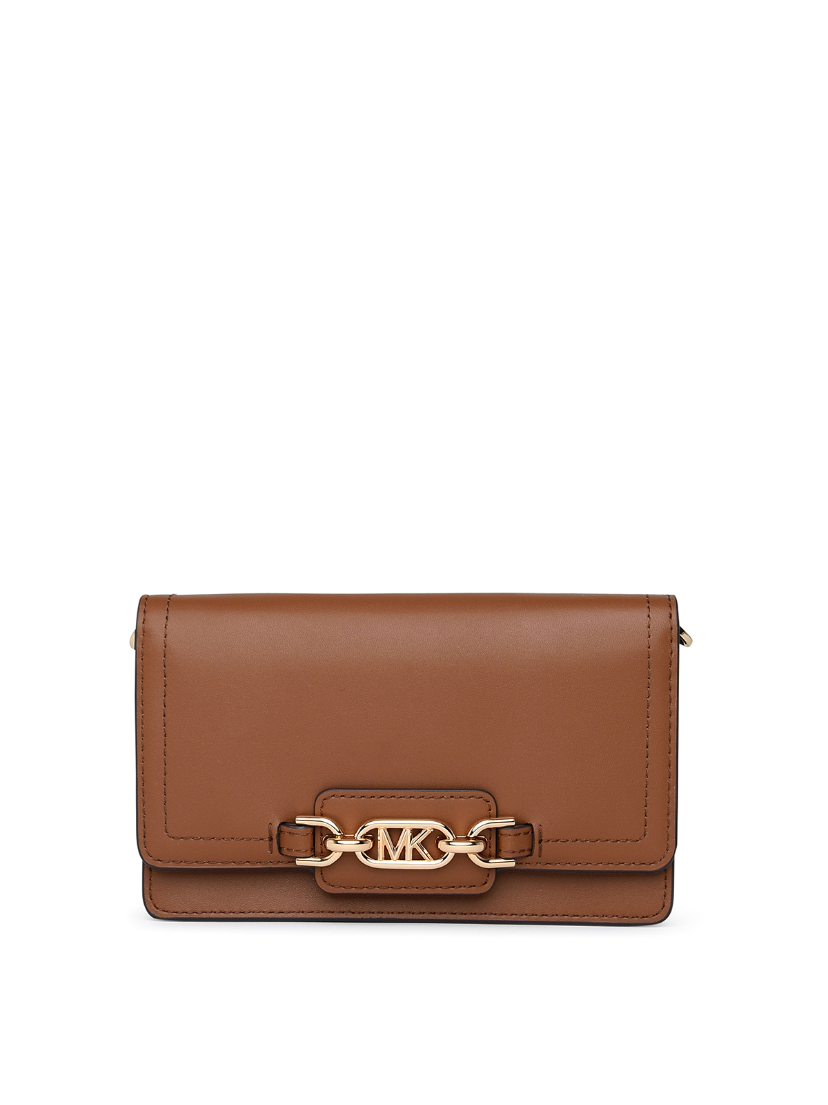 Extra-small heather bag in brown leather 32F2G7HC1L230 (MICHAEL KORS / ハンドバッグ・ショルダーバッグ ) | MICHAEL KORS (マイケル・コース)