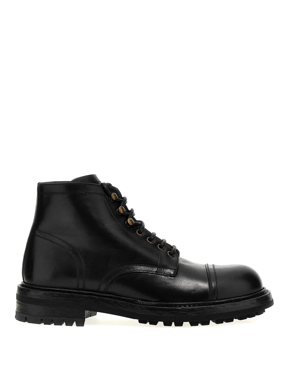 Leather ankle boots A60316AO01880999 (Dolce & Gabbana / ブーツ ) | Dolce & Gabbana (ドルチェガッバーナ)