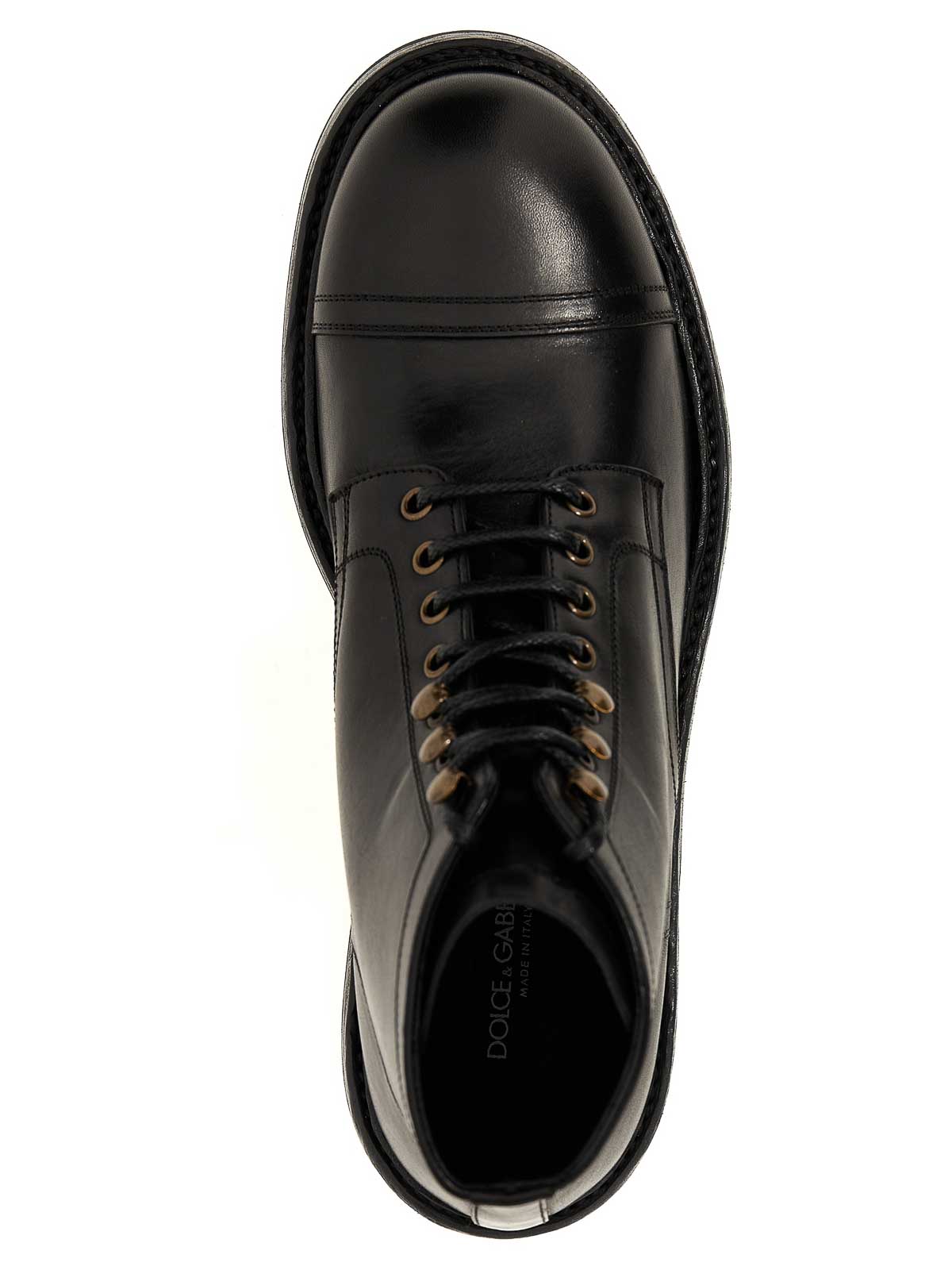 Leather ankle boots A60316AO01880999 (Dolce & Gabbana / ブーツ ) | Dolce & Gabbana (ドルチェガッバーナ)(2)