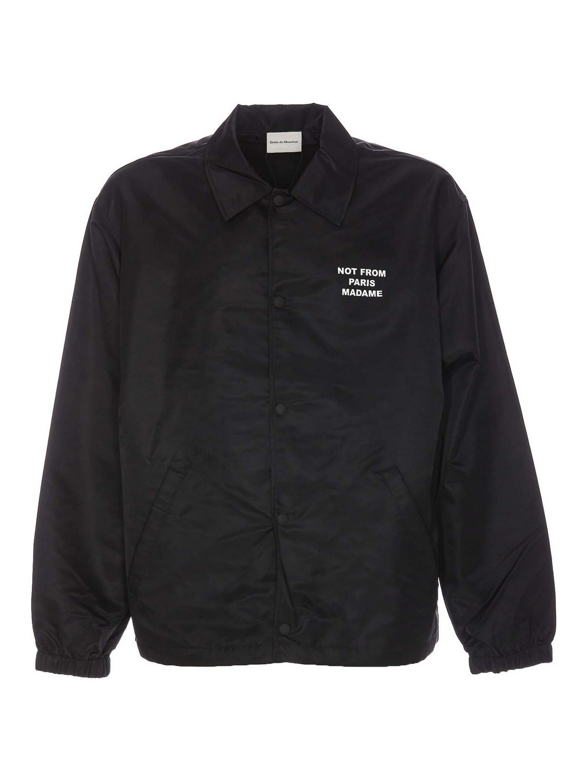 Slogan Jacket JT183PA014BL (Drôle De Monsieur / カジュアルジャケット・ベスト ) | Drôle De Monsieur (ドロールドムッシュ)