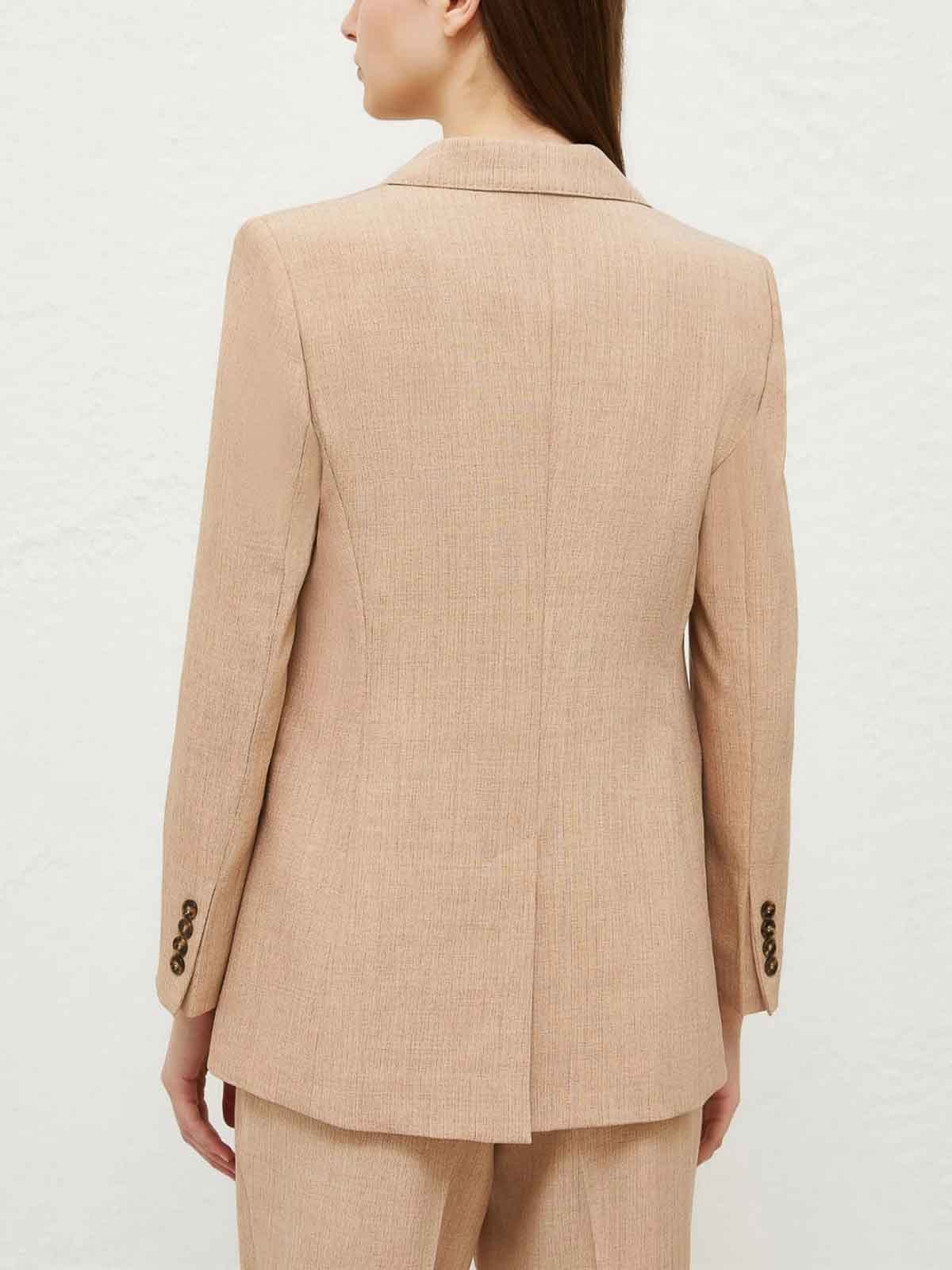 Banfy Blazer In Light Brown 2423046051200BANFY003 (MARELLA / ブレザー・ジャケット ) | MARELLA (マレーラ)(2)