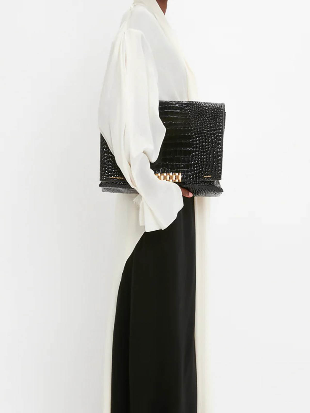 Jumbo Clutch Bag B124AAC005342ABLACK (VICTORIA BECKHAM / クラッチバッグ・ポーチ ) | VICTORIA BECKHAM (ヴィクトリア ベッカム)(2)