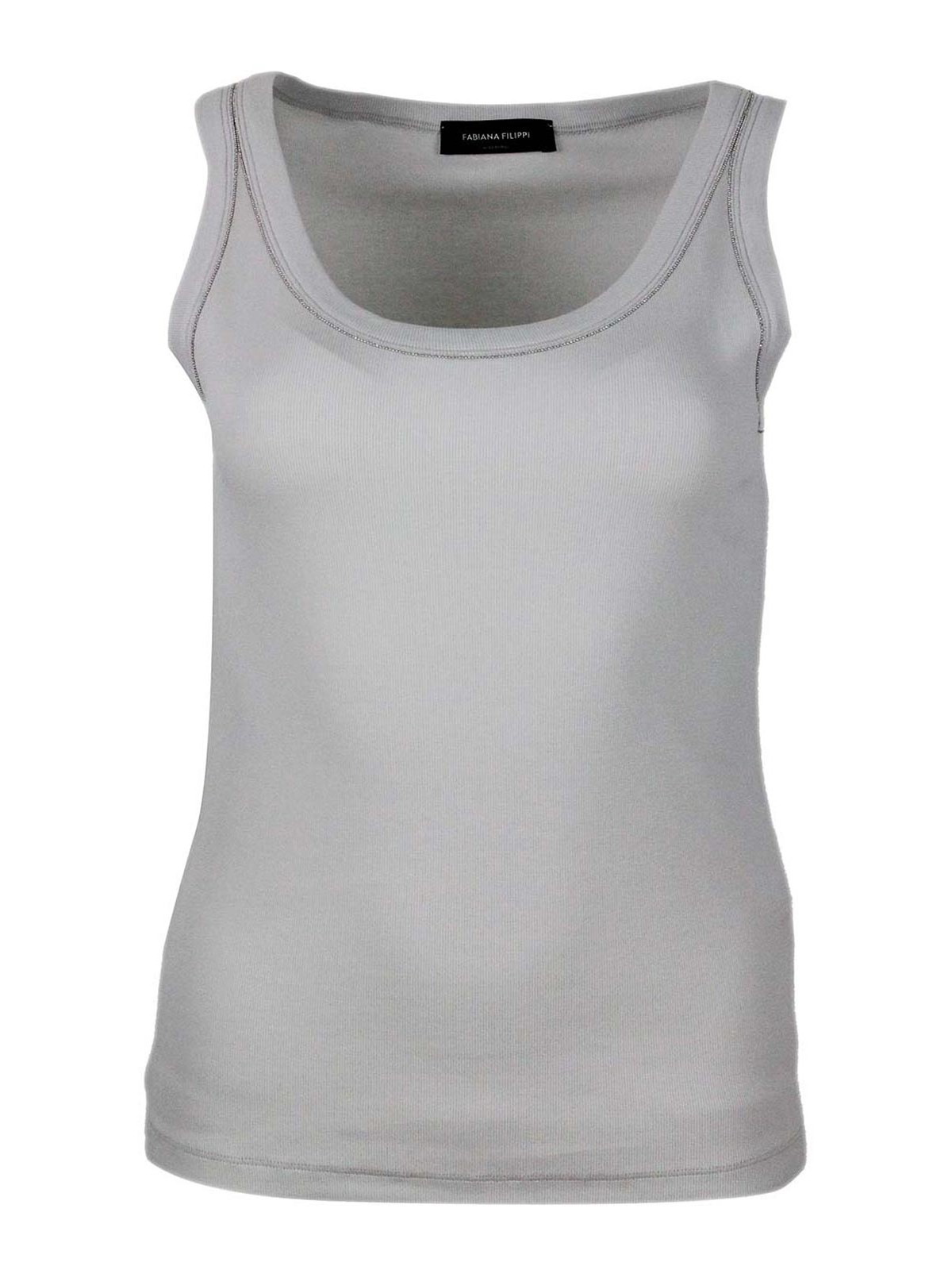 T-shirt JED265F150L1808189 (FABIANA FILIPPI / タンクトップ・キャミソール ) | FABIANA FILIPPI (ファビアナフィリッピ)