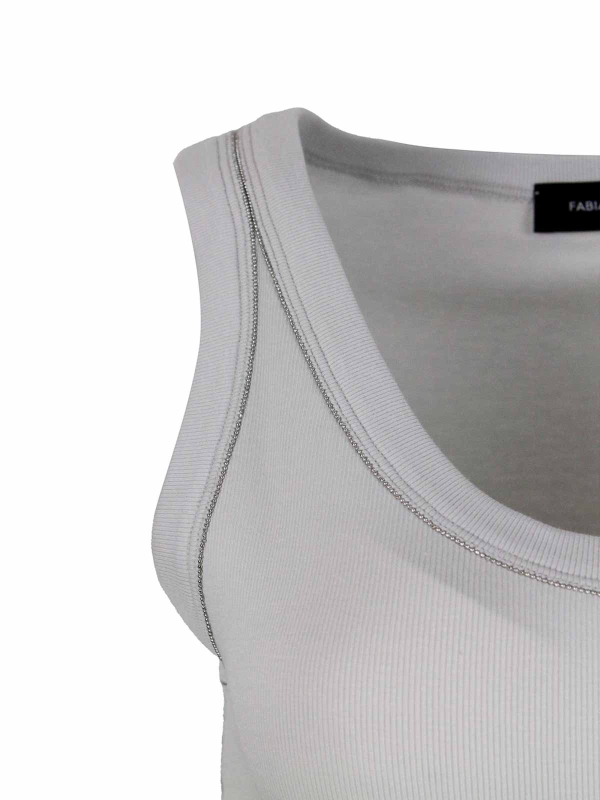 T-shirt JED265F150L1808189 (FABIANA FILIPPI / タンクトップ・キャミソール ) | FABIANA FILIPPI (ファビアナフィリッピ)(2)