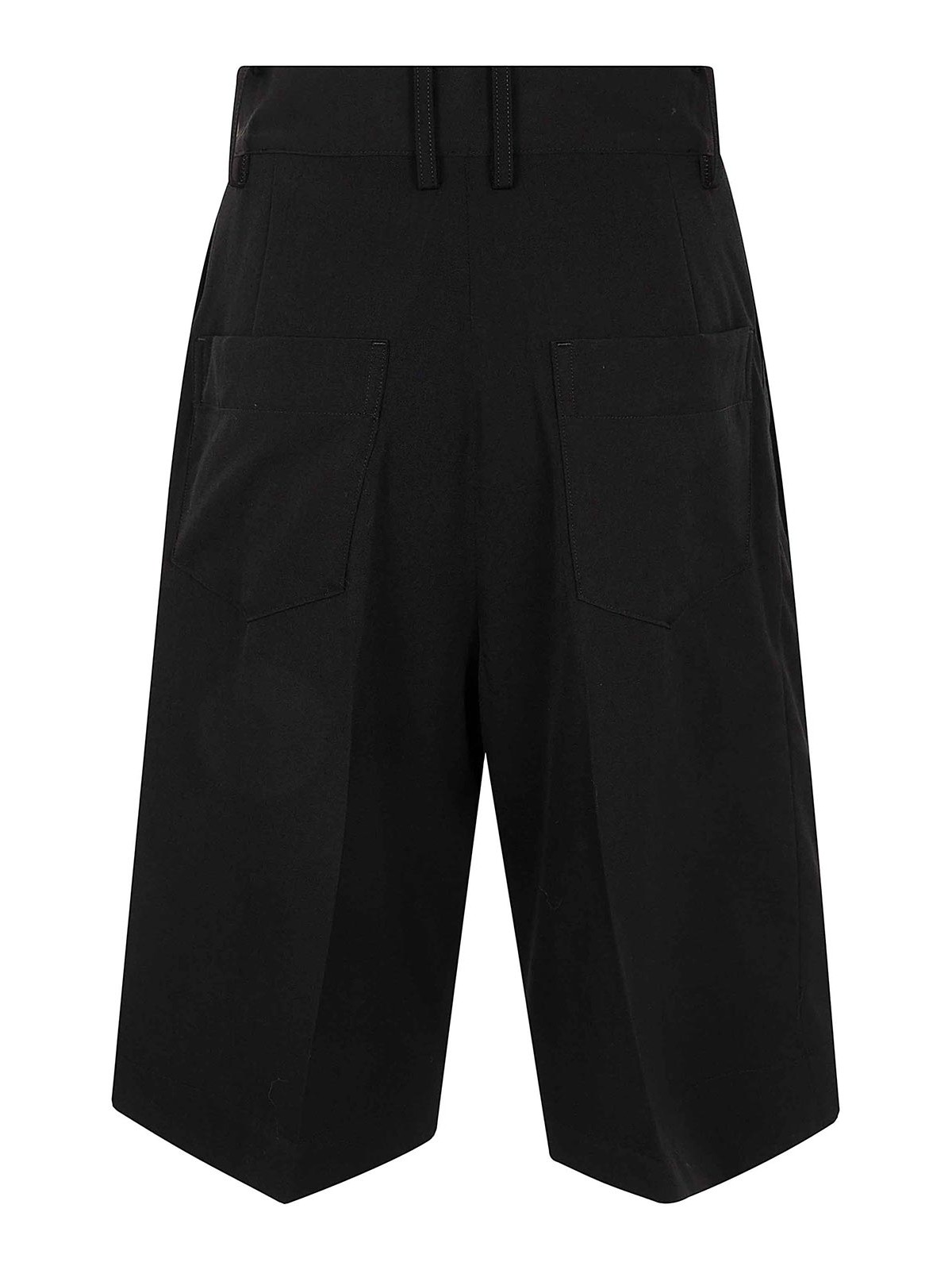R-4Tuck Short Pants FTP501001 (Yohji Yamamoto / ショートパンツ ) | Yohji Yamamoto (ヨウジヤマモト)(1)