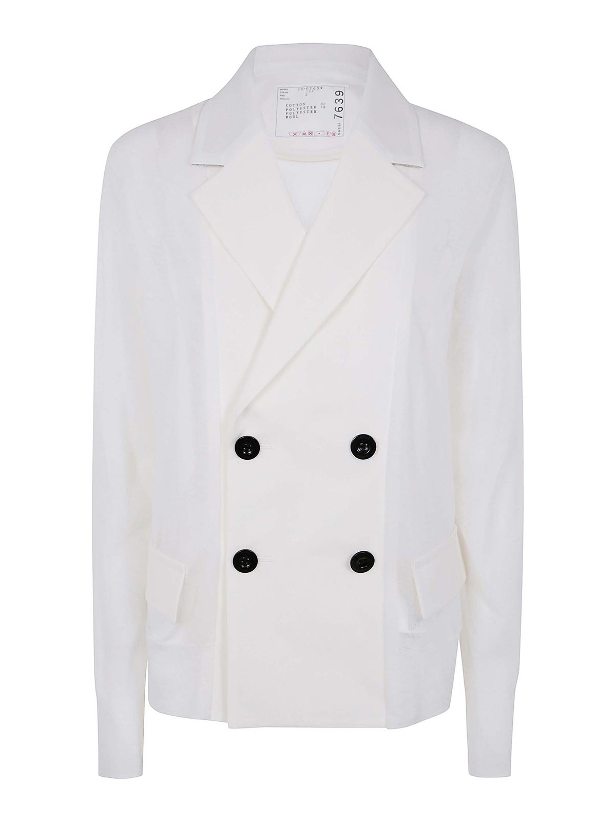 Suiting X Knit Jacket 2507639151 (sacai / ブレザー・ジャケット ) | sacai (サカイ)