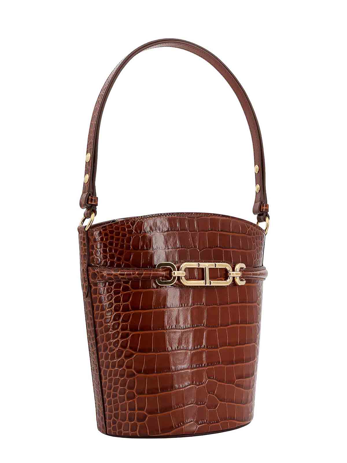 Leather bucket bag with whitney t logo L1802LCL395X1B056 (TOM FORD / ハンドバッグ・ショルダーバッグ ) | TOM FORD (トムフォード)(2)