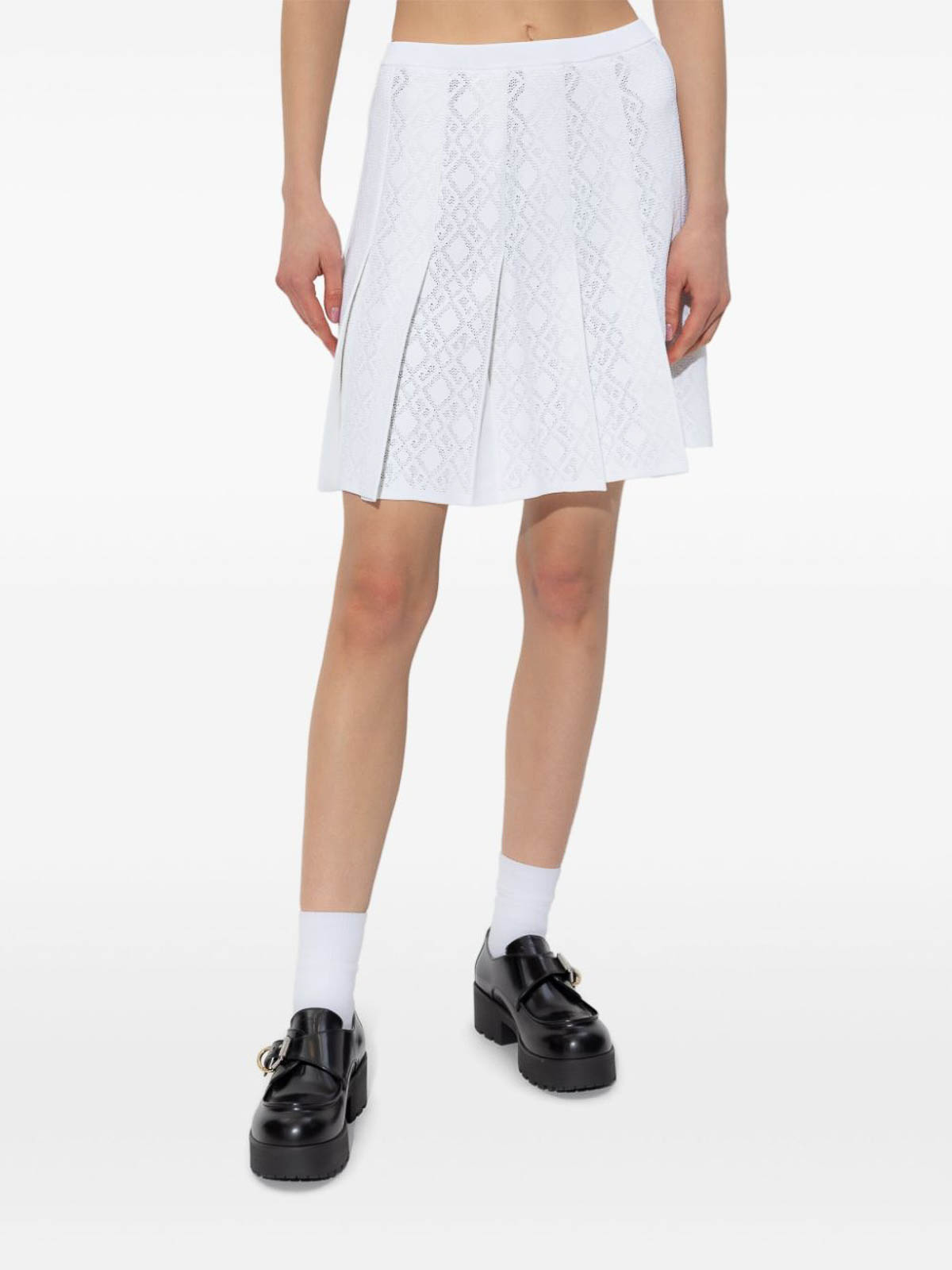 Pleated mini skirt BW40XW4ZPN100100WHITE (GIVENCHY / スカート ) | GIVENCHY (ジバンシィ)(3)