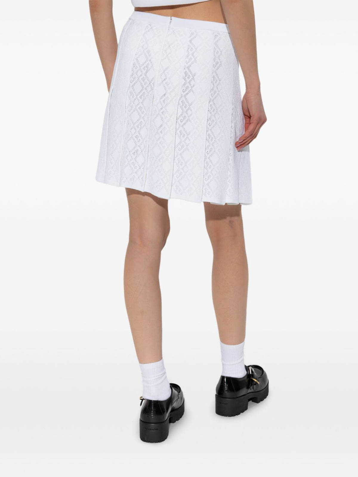 Pleated mini skirt BW40XW4ZPN100100WHITE (GIVENCHY / スカート ) | GIVENCHY (ジバンシィ)(4)