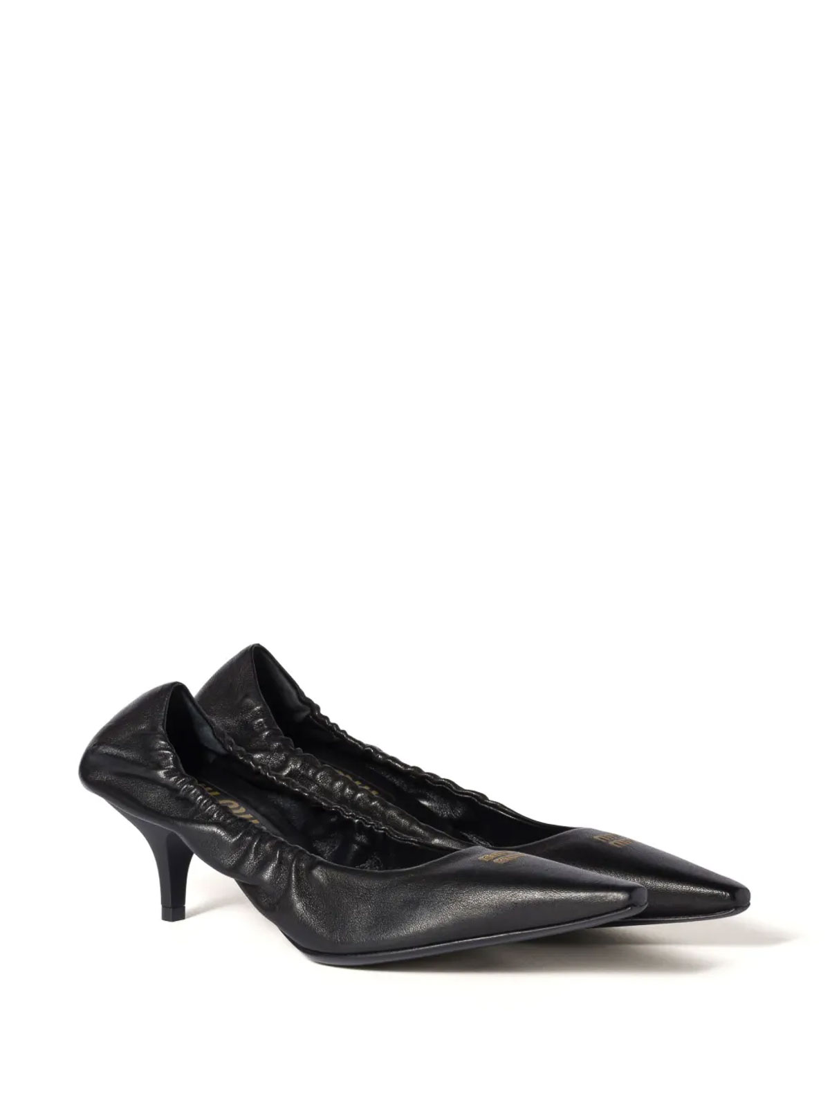 Leather Decollet Nappa Pumps Aviator 5I374EF055EFXF0002 (MIU MIU / パンプス・ハイヒール ) | MIU MIU (ミュウミュウ)(1)