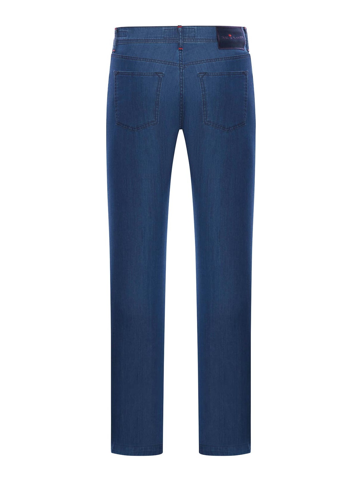 Jeans In Blue Stretch Fabric UPNJSMK0620F0101004 (Kiton / ジーンズ ) | Kiton (キートン)(1)
