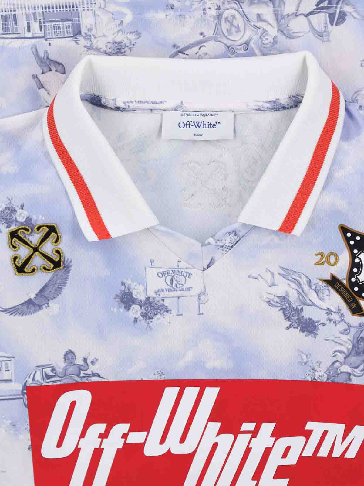 Football shirt OMAD00CS25JER0018401 (Off-White / Tシャツ・カットソー ) | Off-White (オフホワイト)(4)