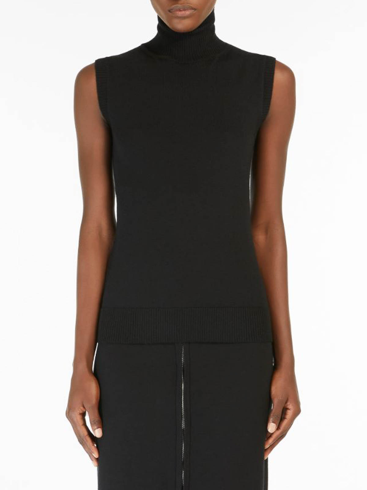 Black Ardeping Top 422366051600005 (Sportmax / タンクトップ・キャミソール ) | Sportmax (スポーツマックス)(2)