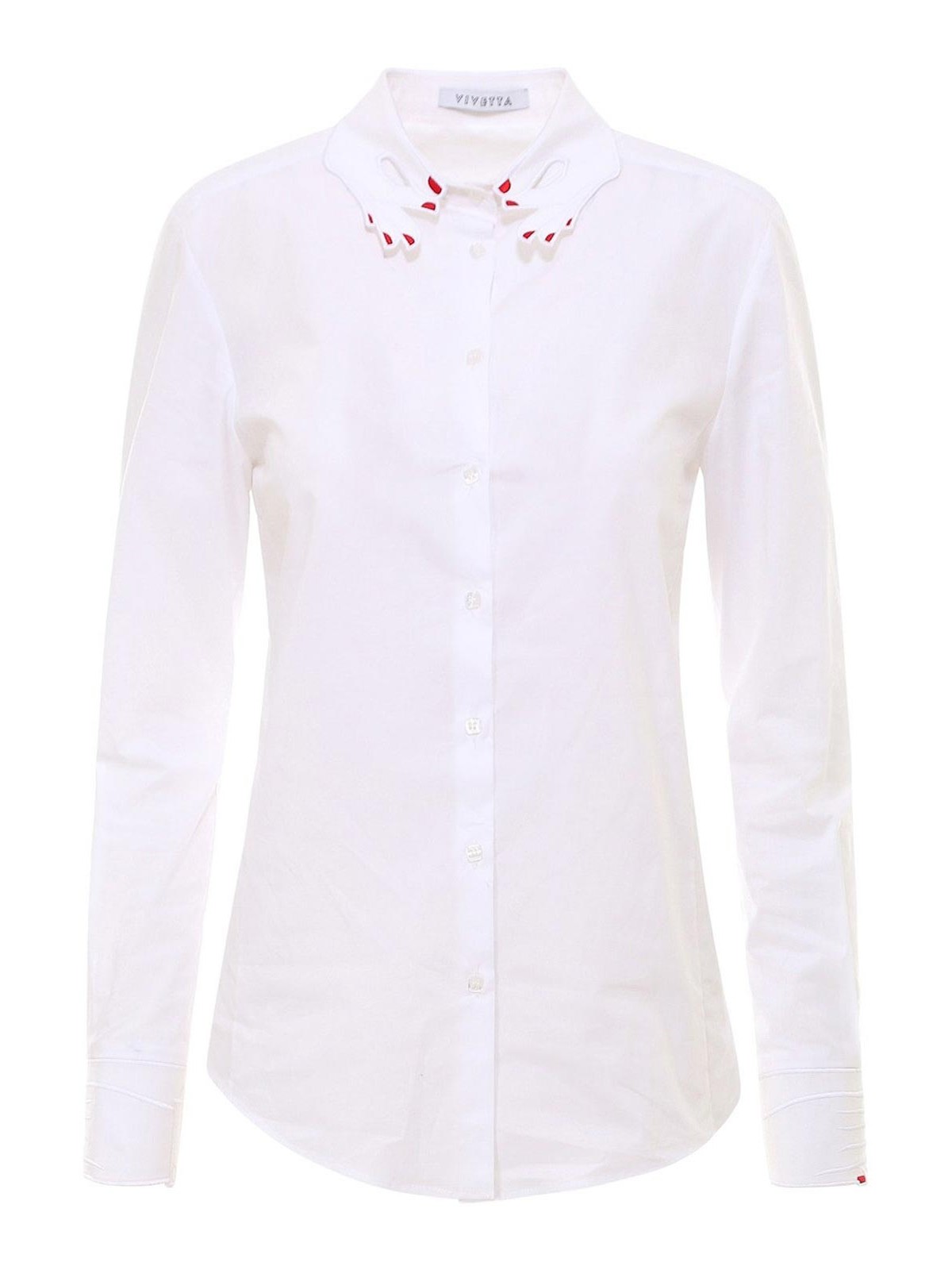 Embroidery Shirt VS2CM0023TE0011000 (VIVETTA / シャツ・ブラウス ) | VIVETTA (ヴィヴェッタ)