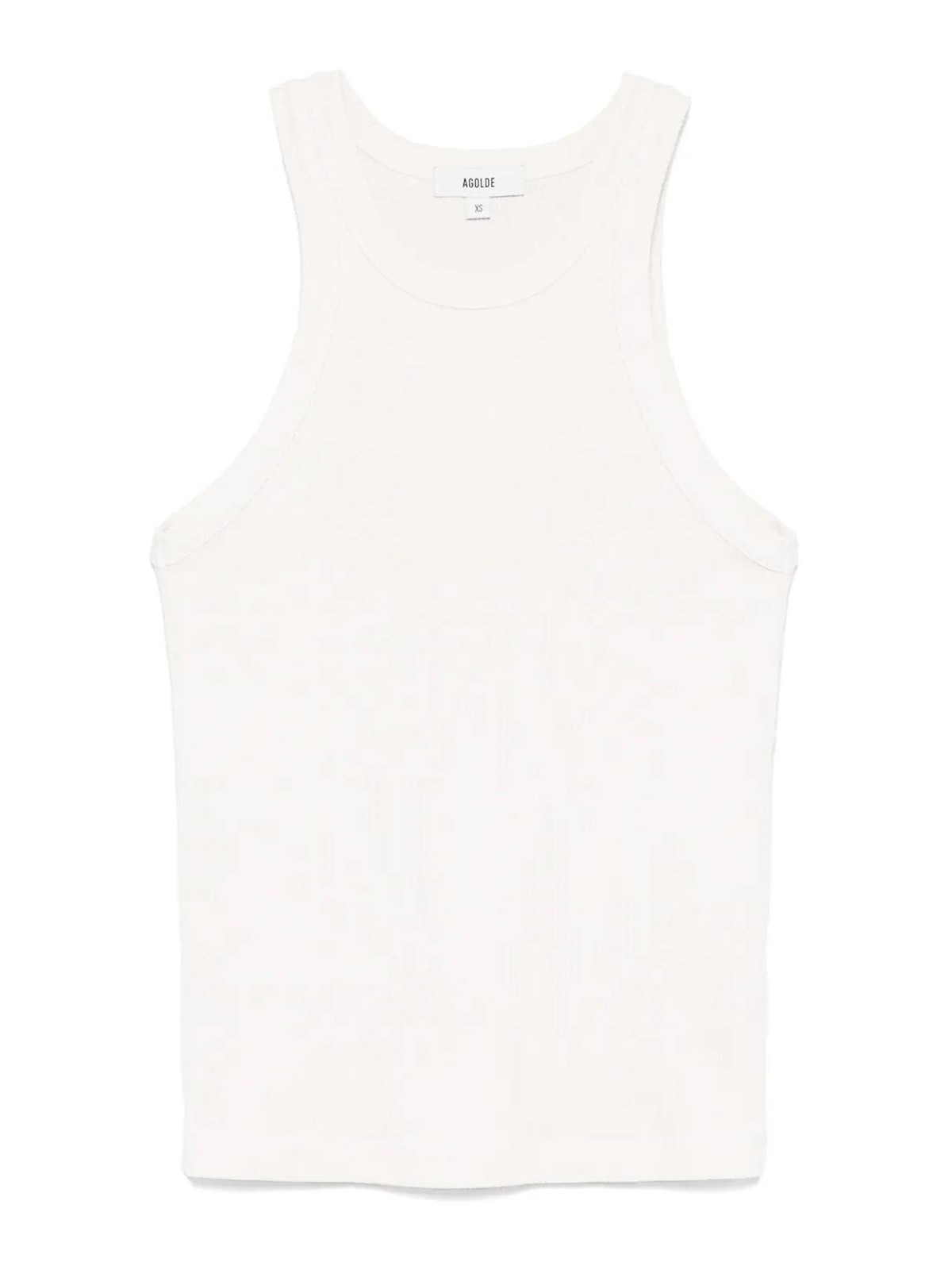 Rayne Ribbed-Knit Tank Top A73561260PDER (AGOLDE / タンクトップ・キャミソール ) | AGOLDE (エーゴールドイー)