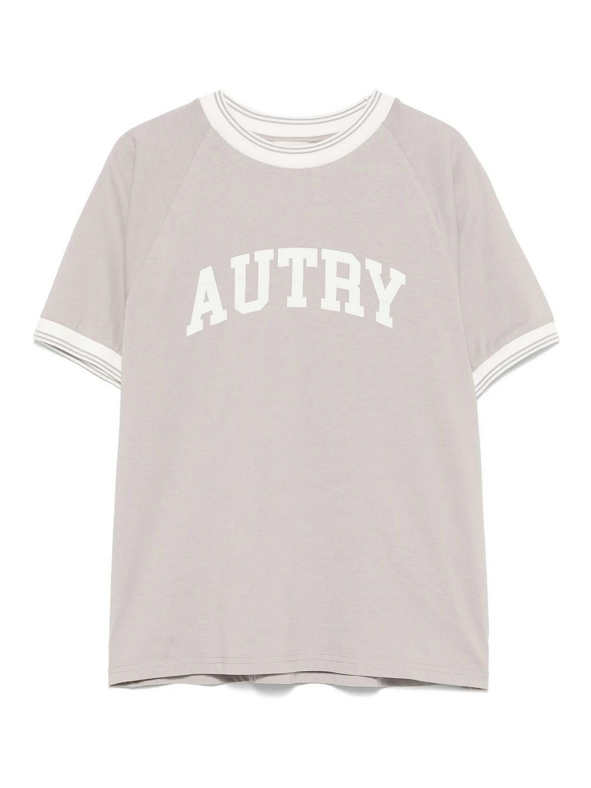 Tシャツ・カットソー AUTRY Woman T-Shirt Mud TSPW94CF Logo-Print T-Shirt (AUTRY/Tシャツ・カットソー) | AUTRY