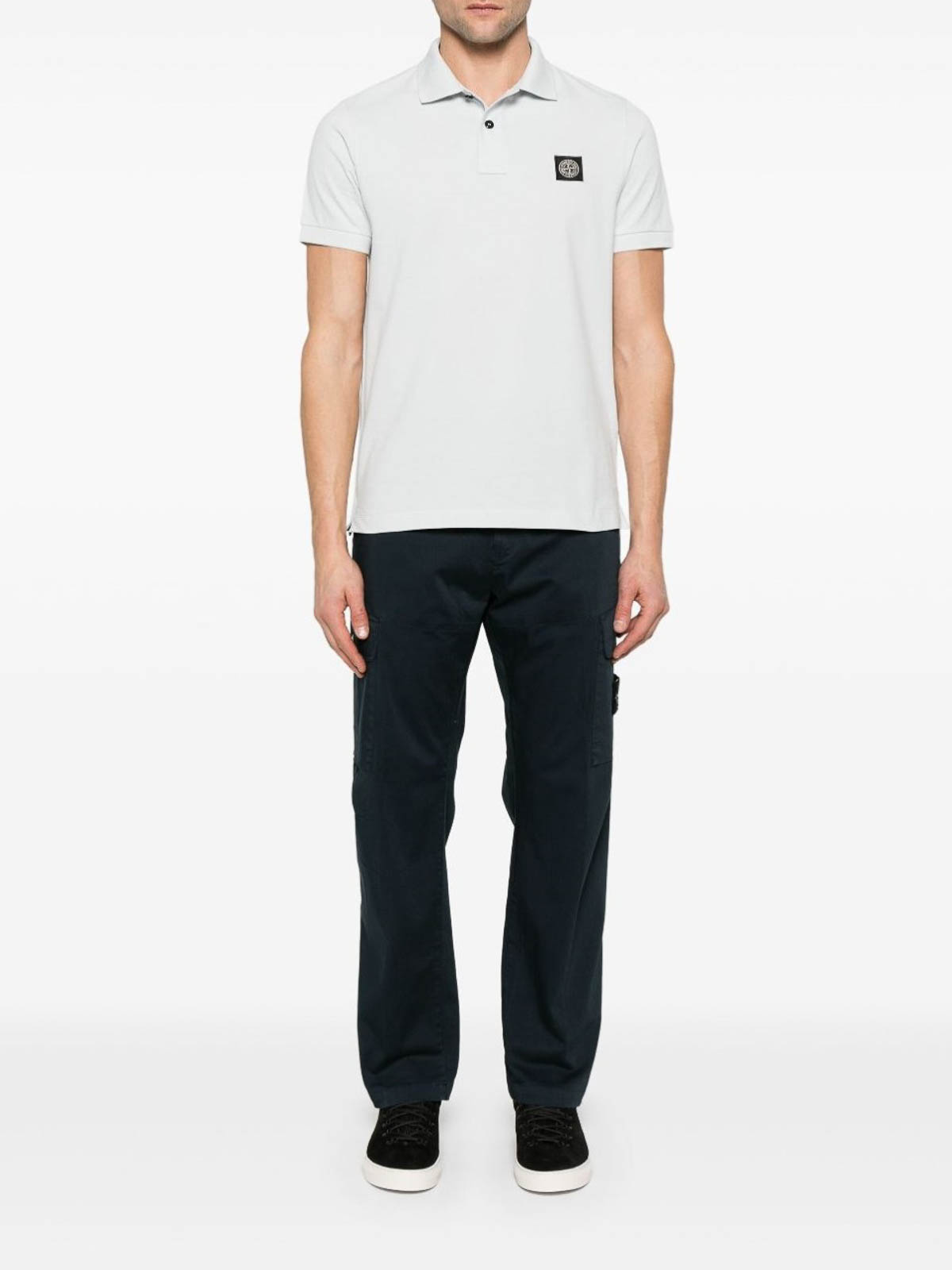 Polo m/short slim fit sky K1S1522002SCS0017V0041 (STONE ISLAND / ポロシャツ ) | STONE ISLAND (ストーンアイランド)(3)