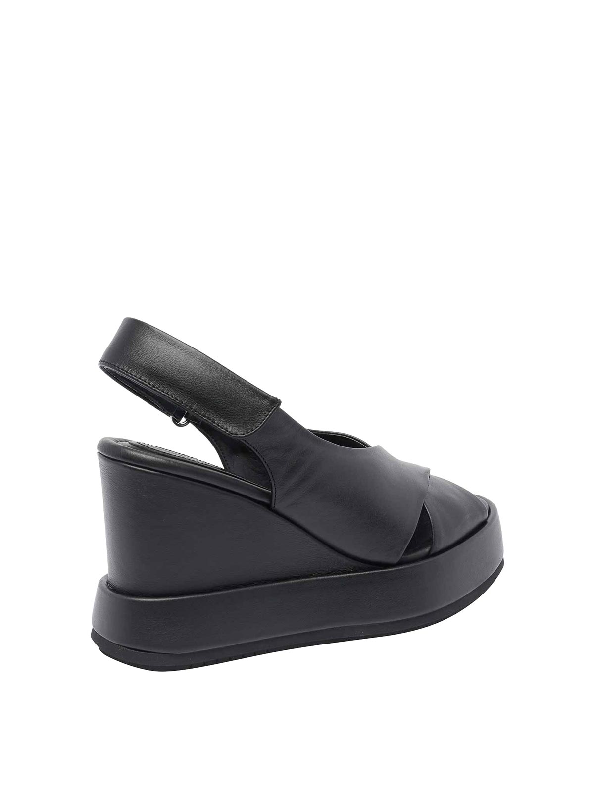 Black Cora Wedges 265802BLACK (PALOMA BARCELÓ / サンダル ) | PALOMA BARCELÓ (パロマバルセロ)(2)