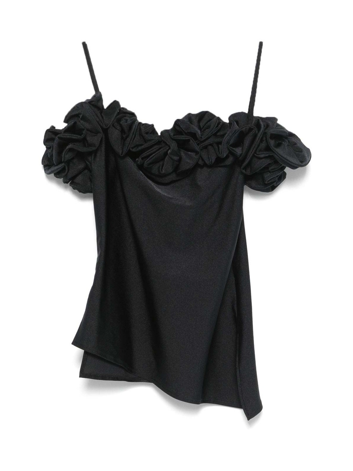 Top with Ruches COPT79F5001BLK (COPERNI / タンクトップ・キャミソール ) | COPERNI (コペルニ)