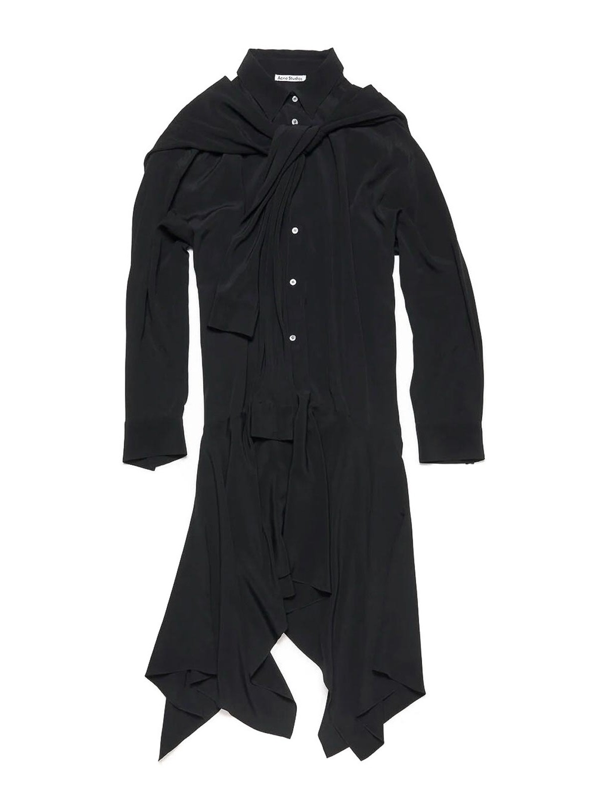 Black dress A20785BLACK (Acne Studios / ワンピース・ドレス・オールインワン ) | Acne Studios (アクネ ストゥディオズ)