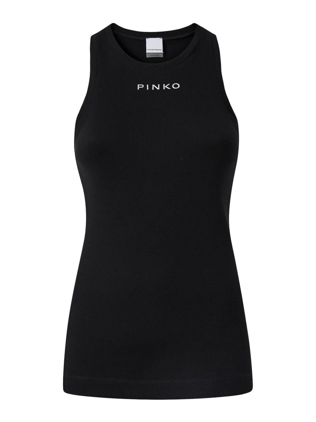 Logo-Lettering Tank Top 100822A2C1Z99 (PINKO / タンクトップ・キャミソール ) | PINKO (ピンコ)