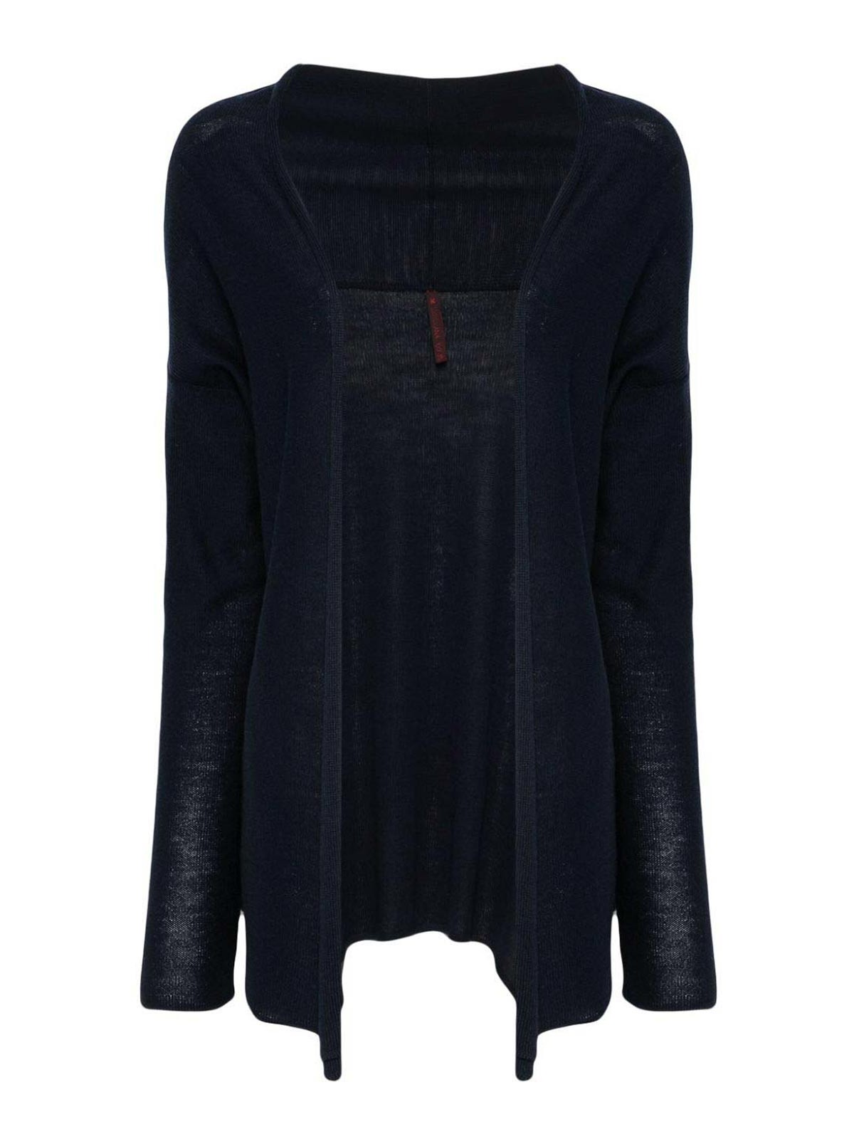 Incrocino Knitted Wrap Cardigan MI1X8W445FBLU (daniela gregis / ニット・セーター・カーディガン ) | daniela gregis (ダニエラ グレジス)