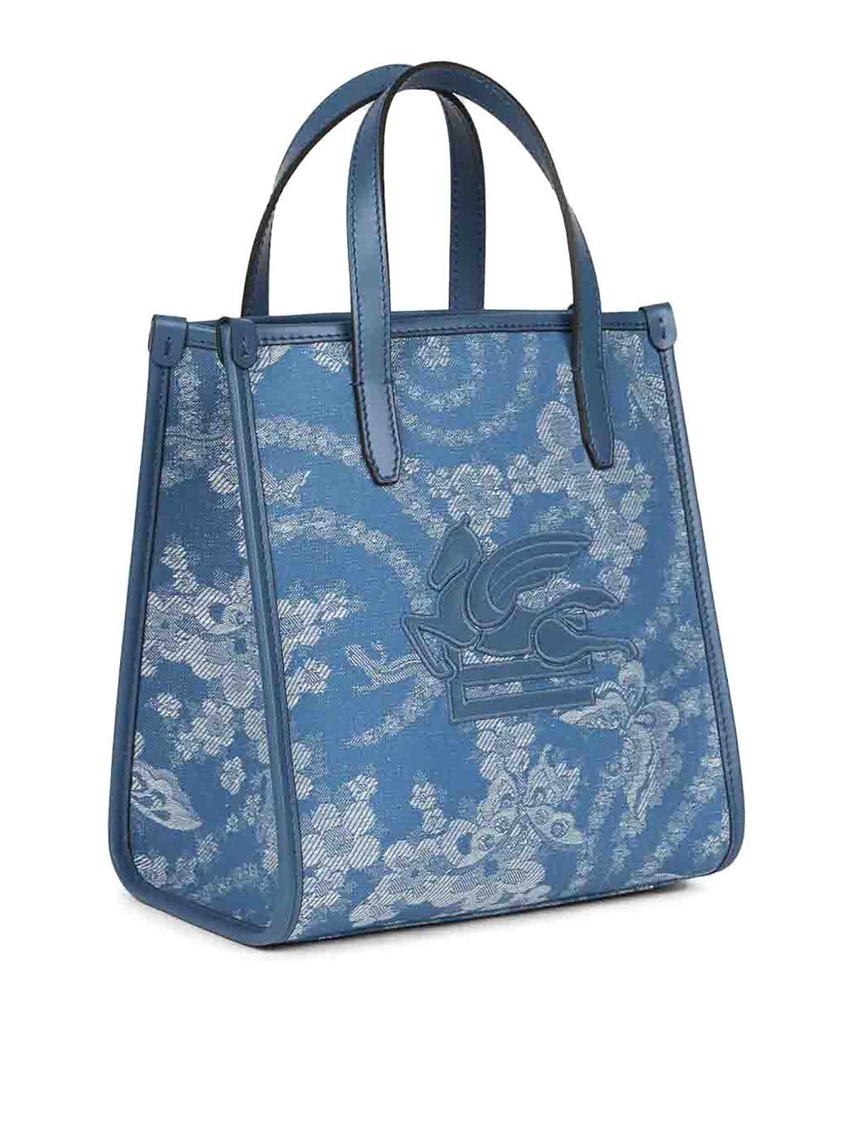 Lovter Butterfly Small Denim bag WP1D0021AQ121S9880 (ETRO / ハンドバッグ・ショルダーバッグ ) | ETRO (エトロ)