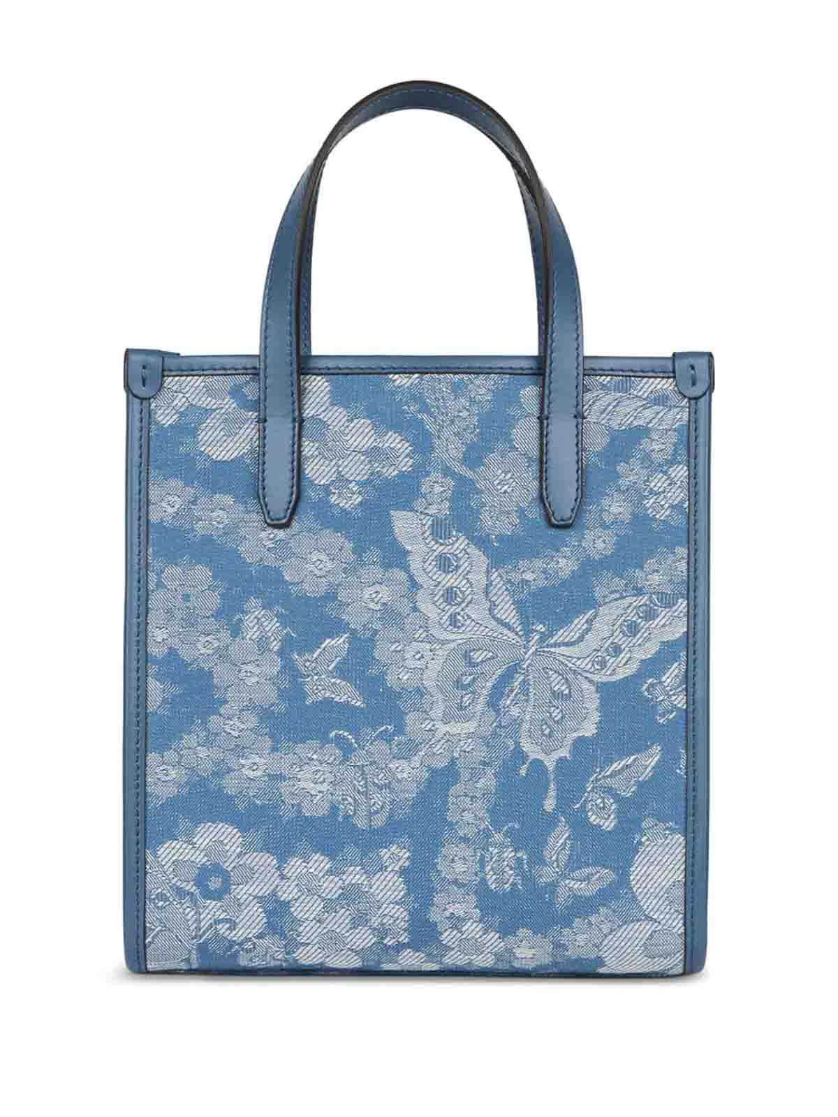 Lovter Butterfly Small Denim bag WP1D0021AQ121S9880 (ETRO / ハンドバッグ・ショルダーバッグ ) | ETRO (エトロ)(1)
