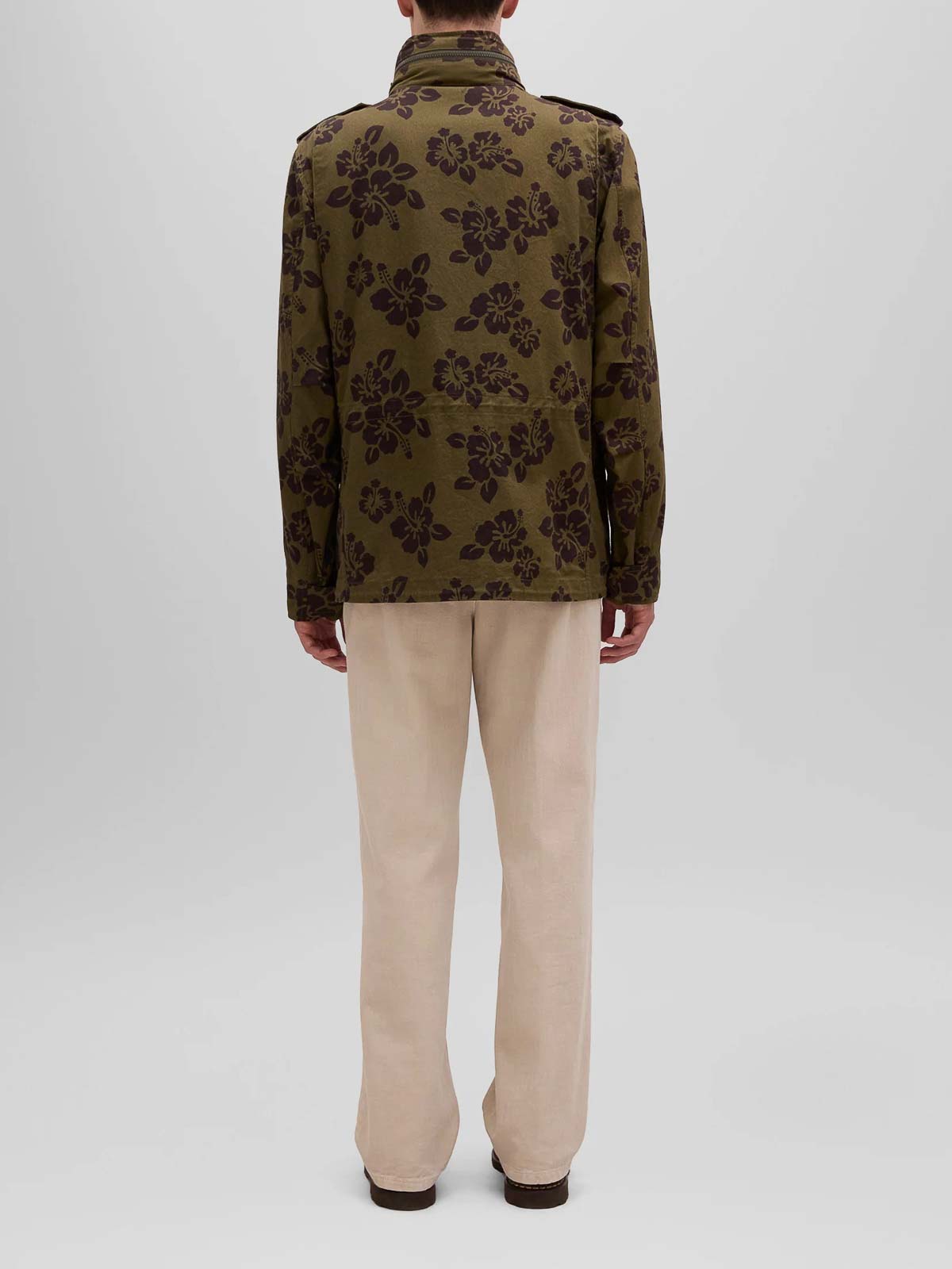 Hibiscus green jacket G1235L11664237 (ASPESI / カジュアルジャケット・ベスト ) | ASPESI (アスペジ)(1)