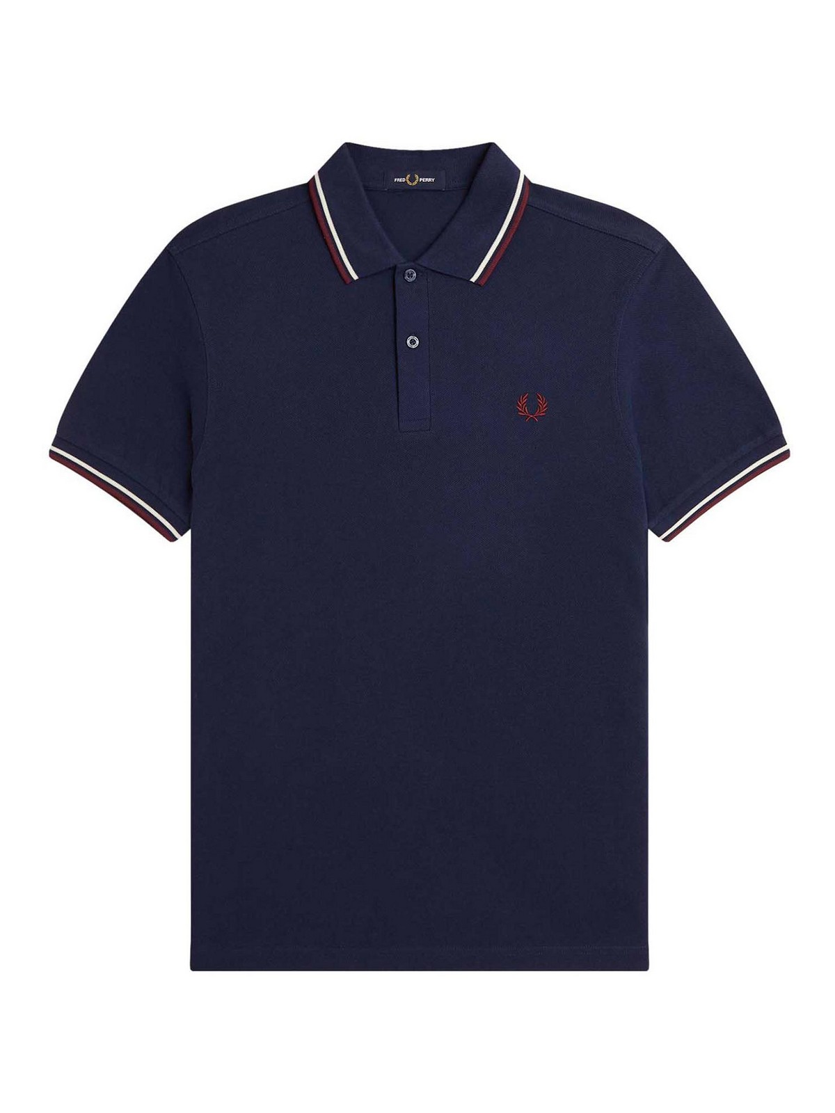 T-Shirt and blue pole M3600Y29 (FRED PERRY / Tシャツ・カットソー ) | FRED PERRY (フレッドペリー)