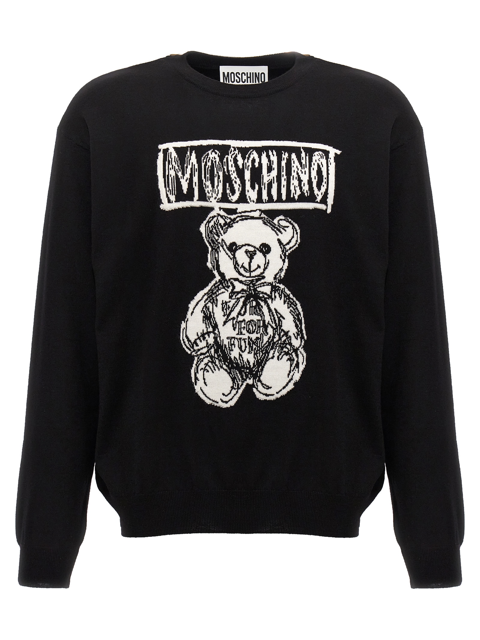 Logo intarsia sweater V092670000555 (MOSCHINO / ニット・セーター・カーディガン ) | MOSCHINO (モスキーノ)
