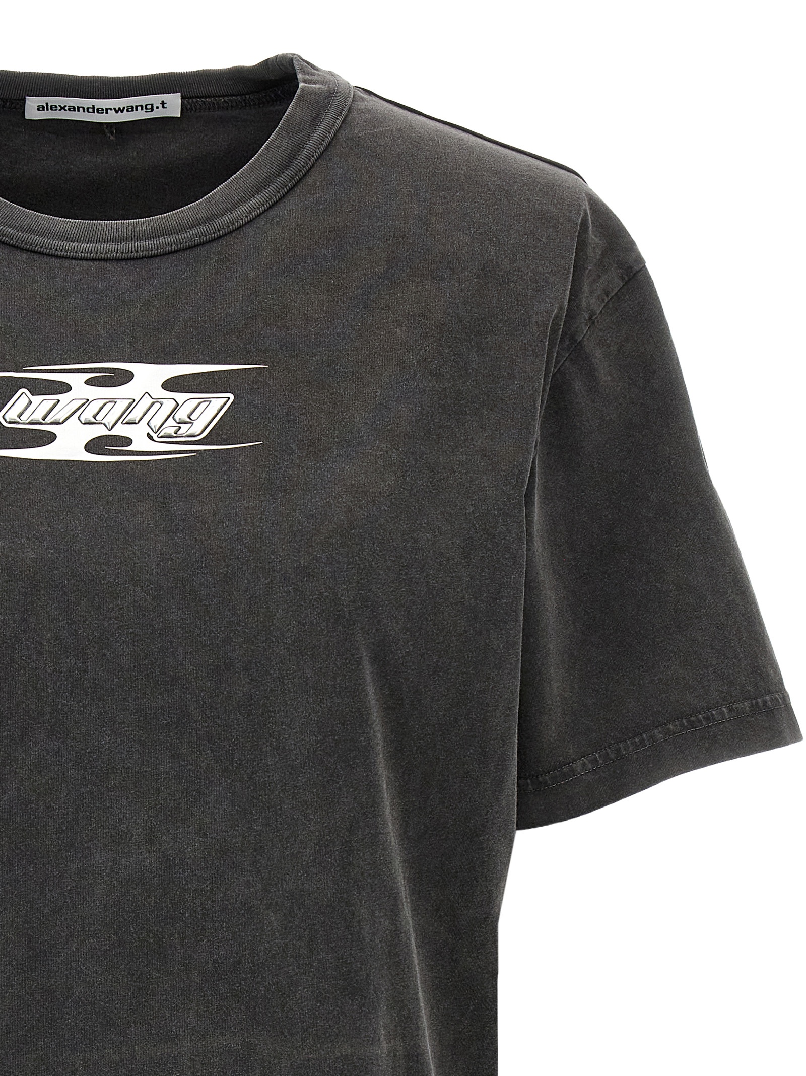 Logo T-shirt 4CC4241515208A (alexanderwang.t / Tシャツ・カットソー ) | alexanderwang.t (アレキサンダーワン ティー)(2)