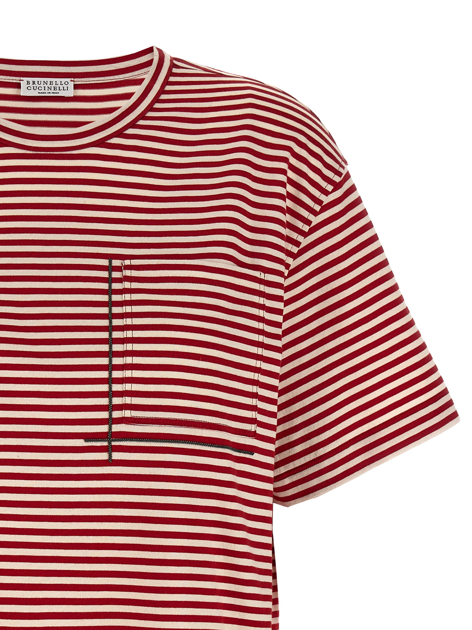 'Shiny Pocket Detail' T-shirt ML929HA810C7048 (Brunello Cucinelli / Tシャツ・カットソー ) | Brunello Cucinelli (ブルネロ・クチネリ)(2)