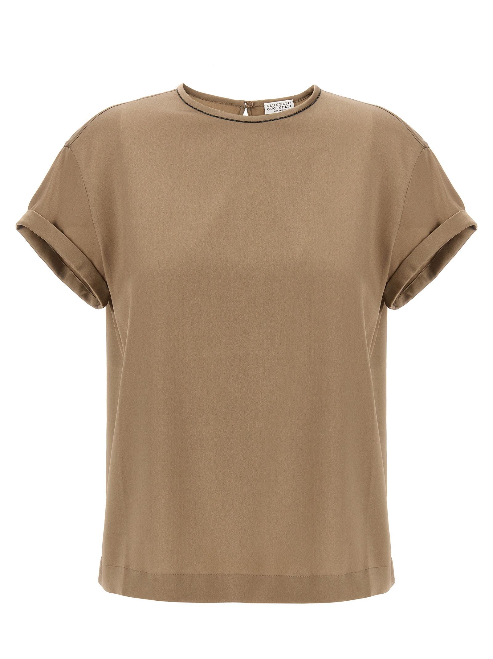 Monile Silk blouse M0C59DE310C2874 (Brunello Cucinelli / シャツ・ブラウス ) | Brunello Cucinelli (ブルネロ・クチネリ)
