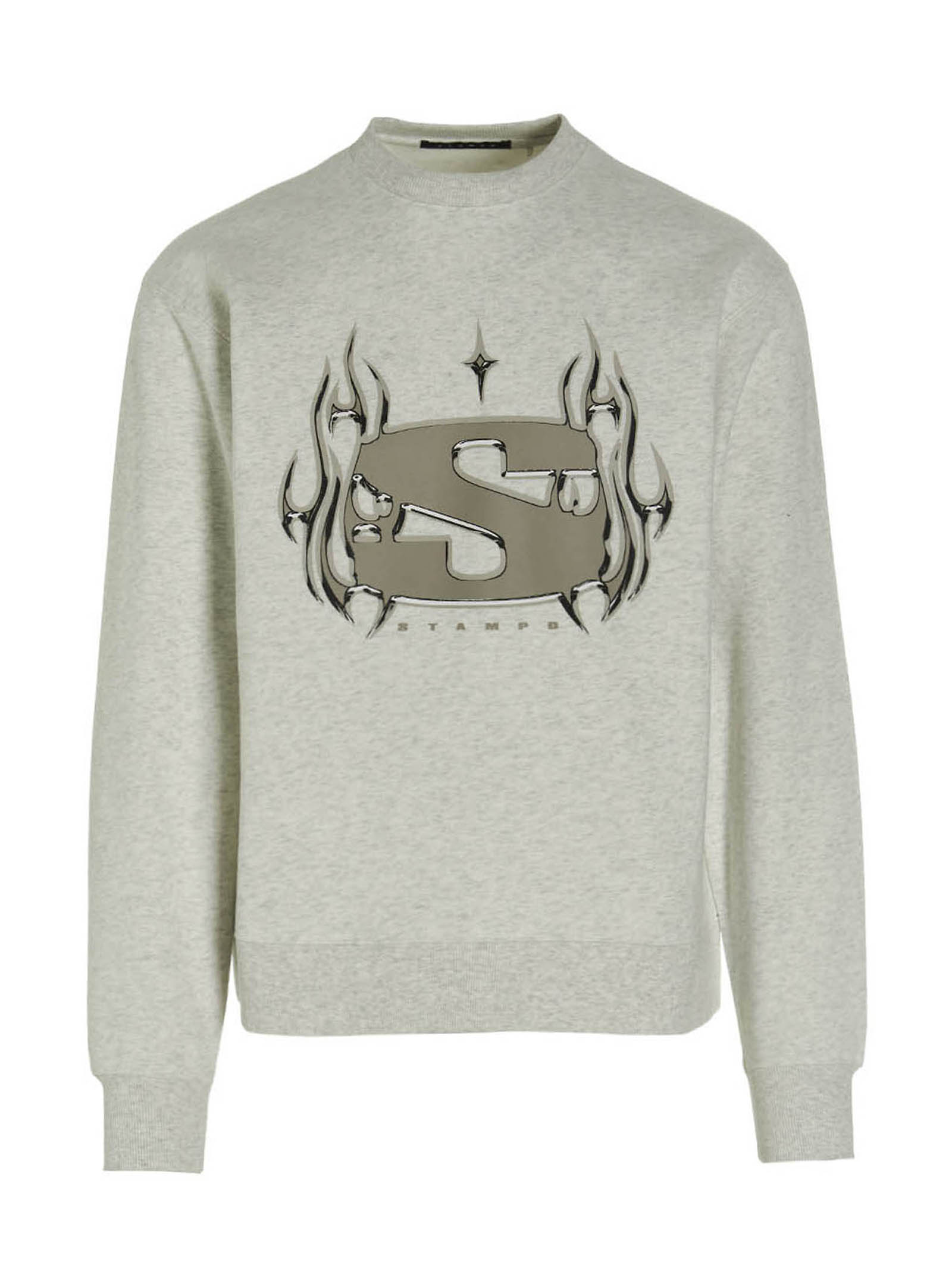'Chrome Flame' sweatshirt SLAM3104SWOHG (STAMPD / スウェット・フーディー ) | STAMPD (スタンプド)