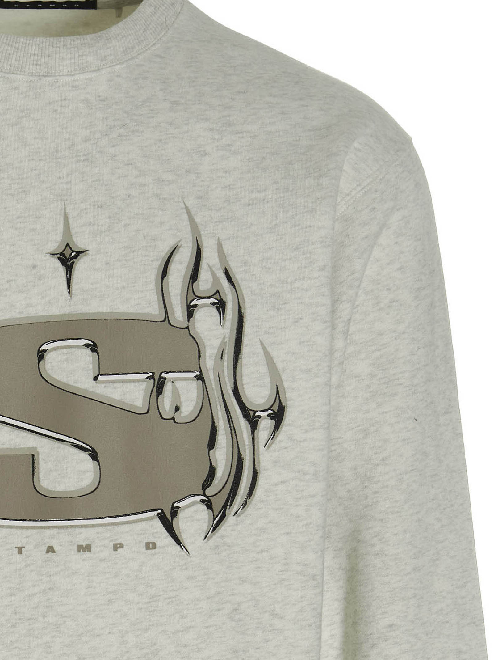 'Chrome Flame' sweatshirt SLAM3104SWOHG (STAMPD / スウェット・フーディー ) | STAMPD (スタンプド)(2)