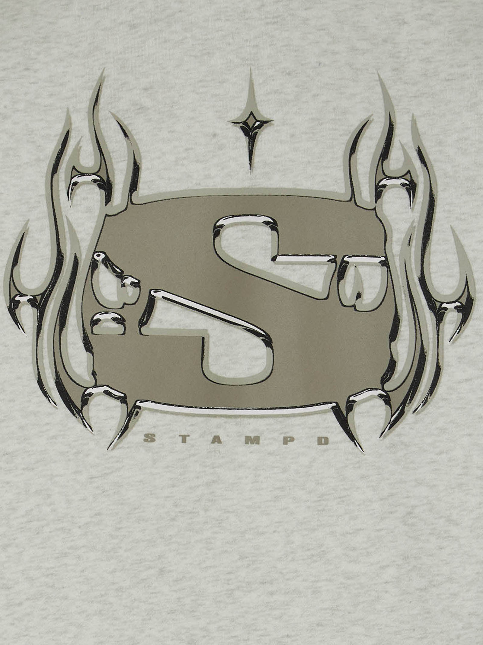'Chrome Flame' sweatshirt SLAM3104SWOHG (STAMPD / スウェット・フーディー ) | STAMPD (スタンプド)(3)