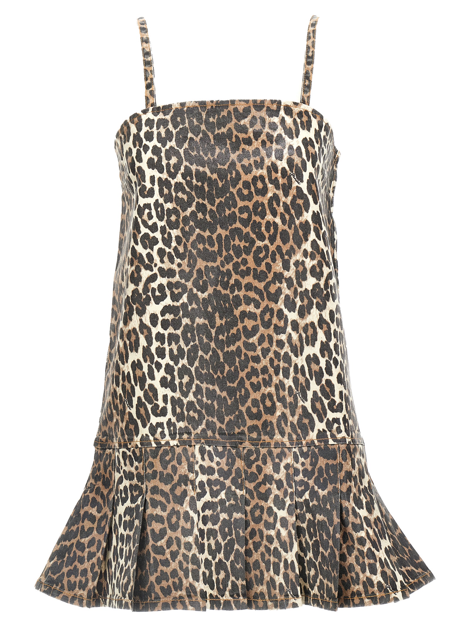 Leopard mini dress J1661943 (GANNI / スカート ) | GANNI (ガニー)