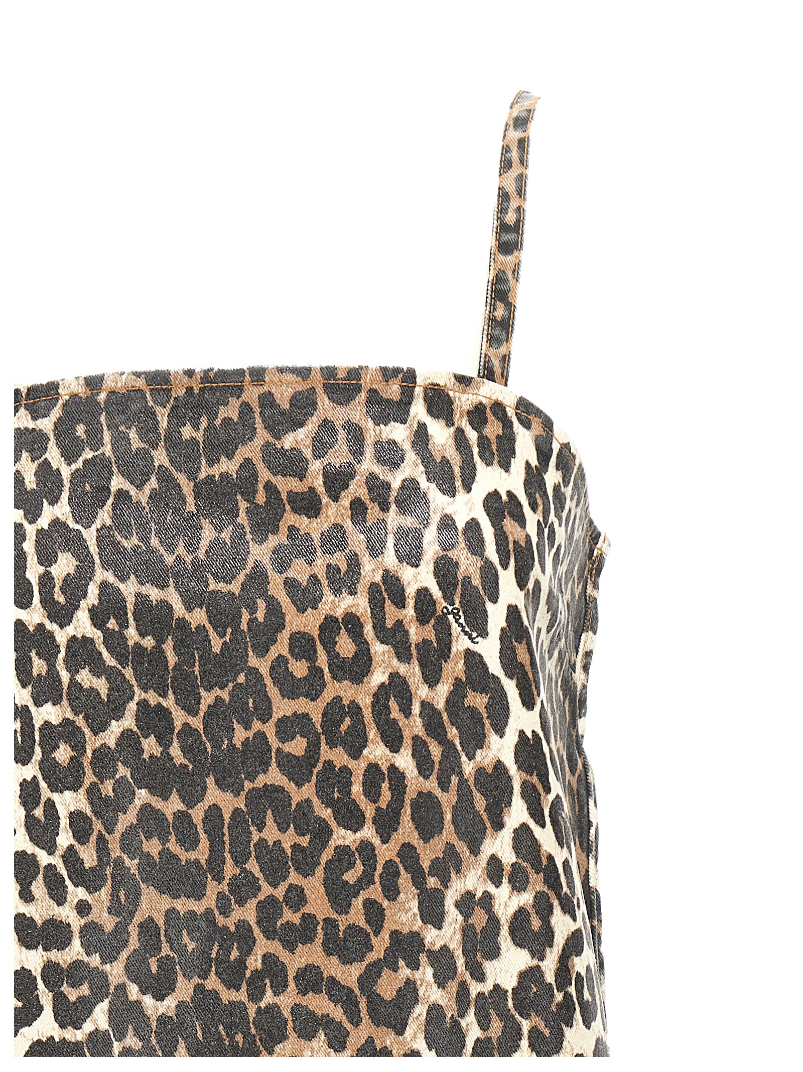 Leopard mini dress J1661943 (GANNI / スカート ) | GANNI (ガニー)(2)