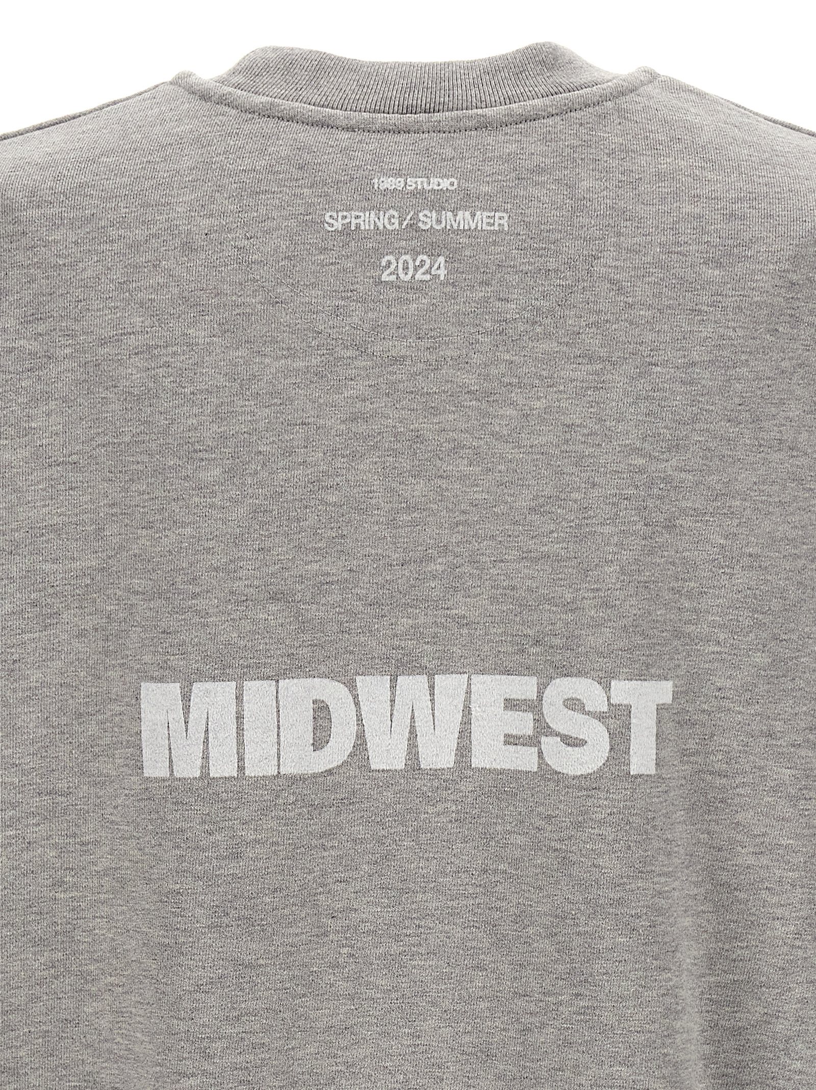 'Midwest' sweatshirt SS2414OATMEALGREY (1989 / スウェット・フーディー ) | 1989 (ナインティーンエイティーナイン)(3)