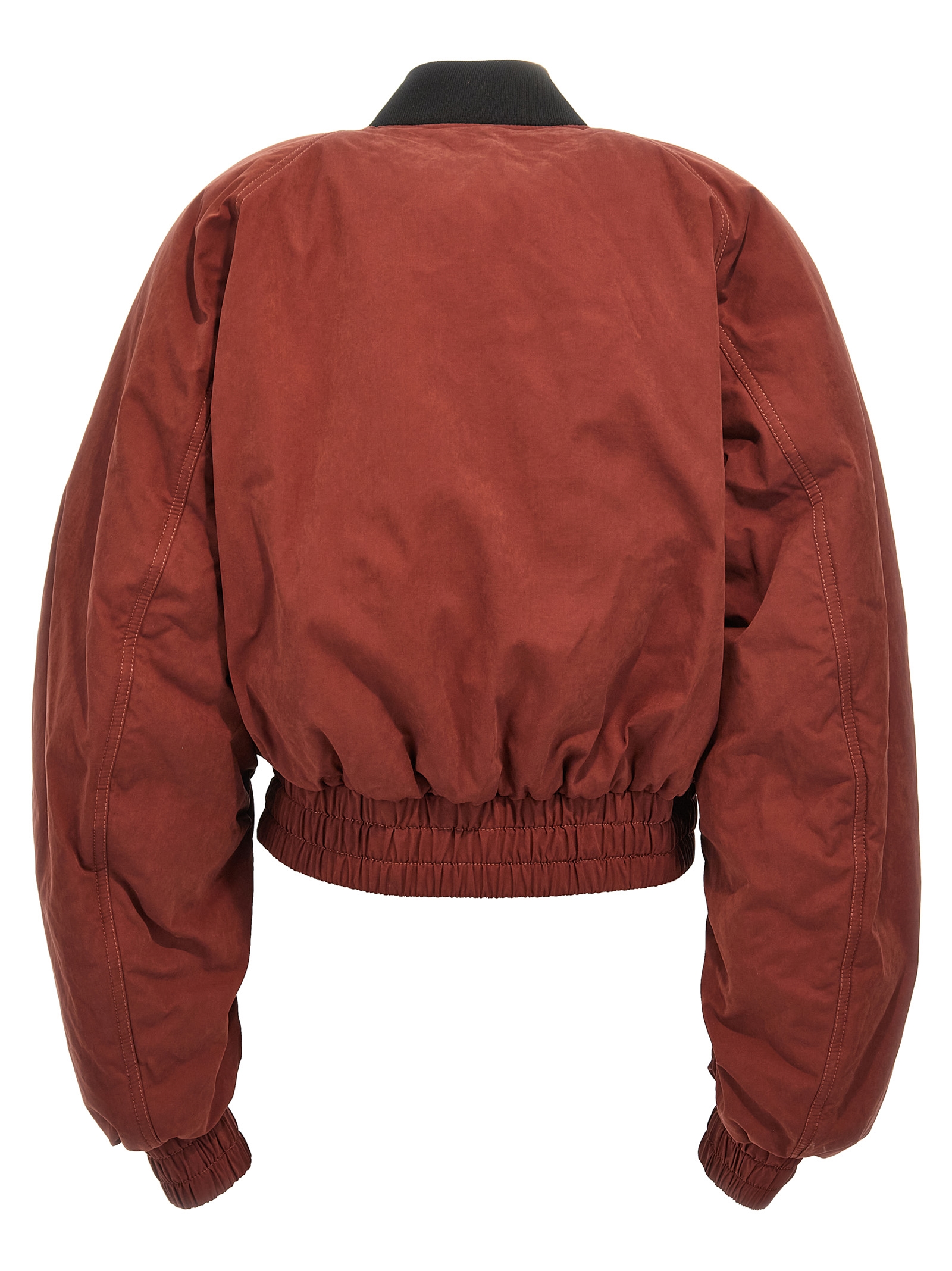 'Sierra' cropped bomber jacket T162015ATNC171CUOIO (THE ANDAMANE / カジュアルジャケット ) | THE ANDAMANE (アンダマン)(1)