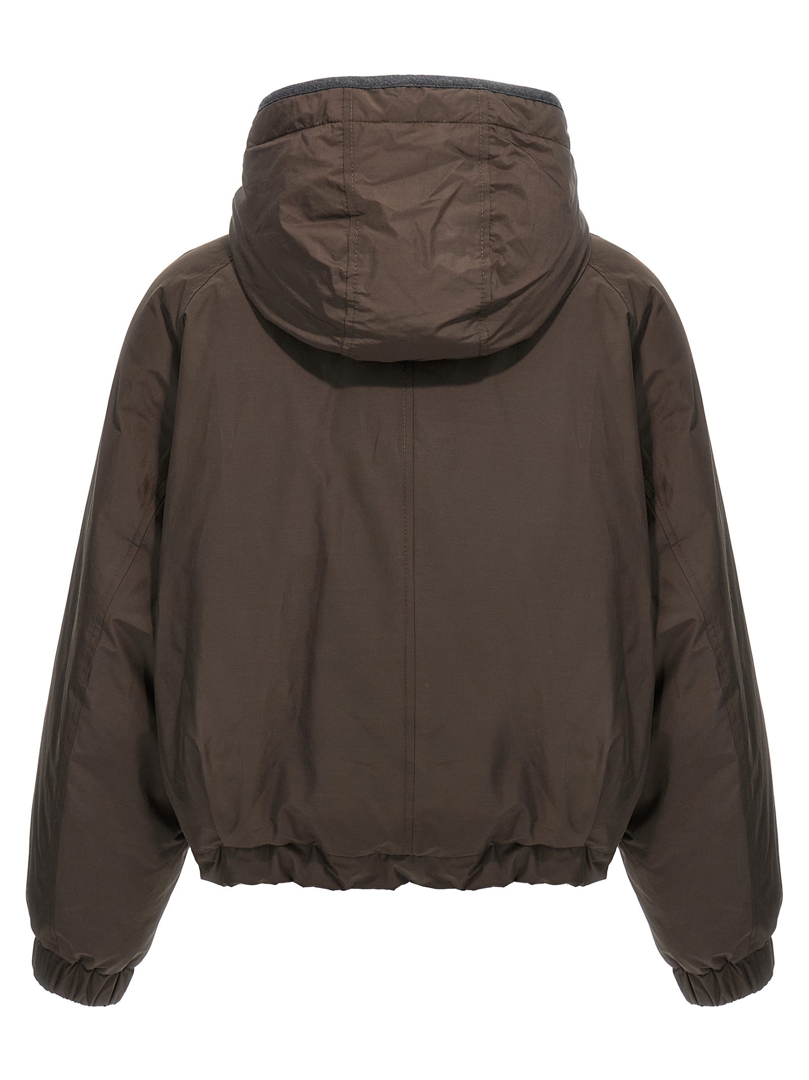 Cropped down jacket MG5017835PC4228 (Brunello Cucinelli / ダウンジャケット・コート ) | Brunello Cucinelli (ブルネロ・クチネリ)(1)