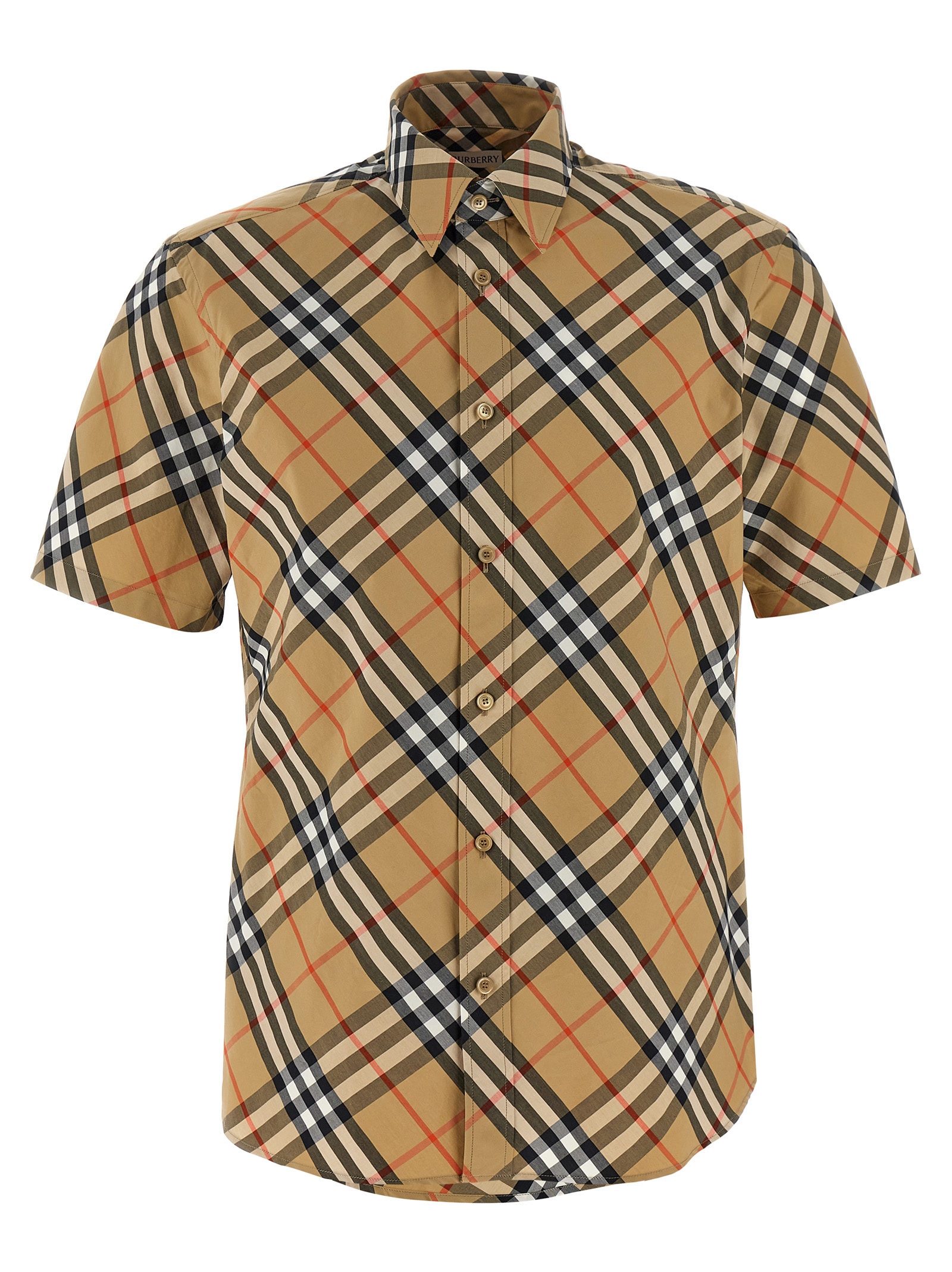 BURBERRY メンズ シャツ 8087637 BURBERRY: Shirt men - Beige | Burberry shirt 8087637 online