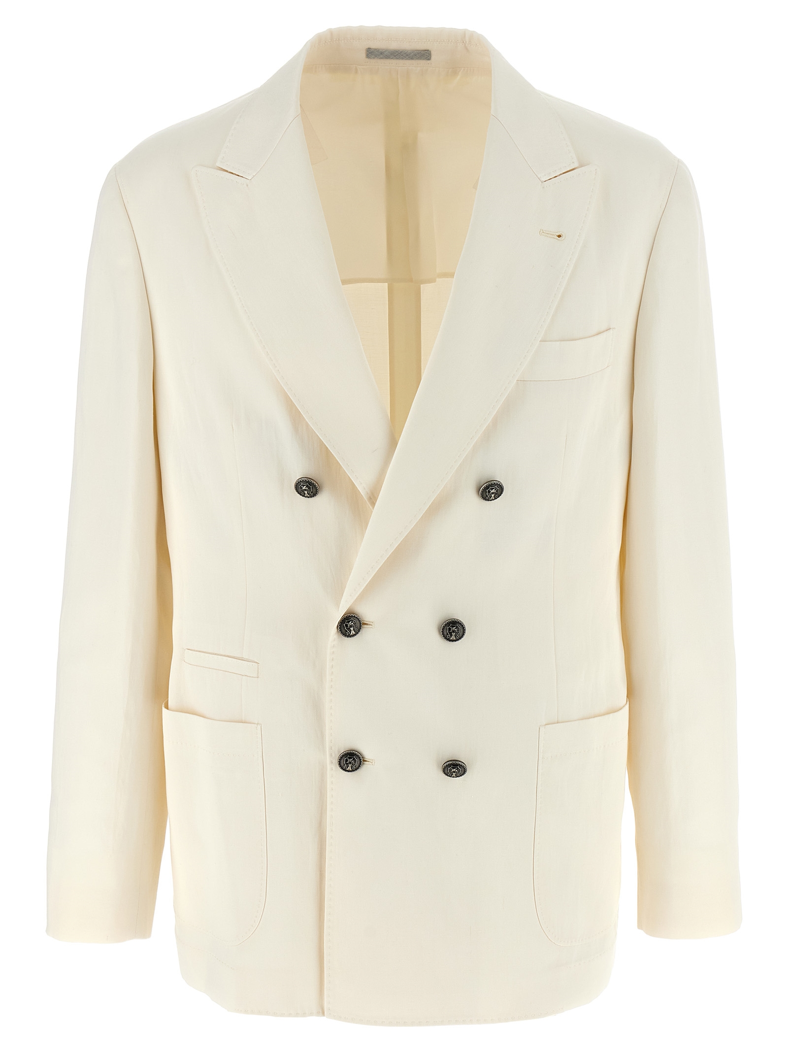 Double-breasted blazer MR4787BBDKC1010 (Brunello Cucinelli / スーツ・ジャケット ) | Brunello Cucinelli (ブルネロ・クチネリ)