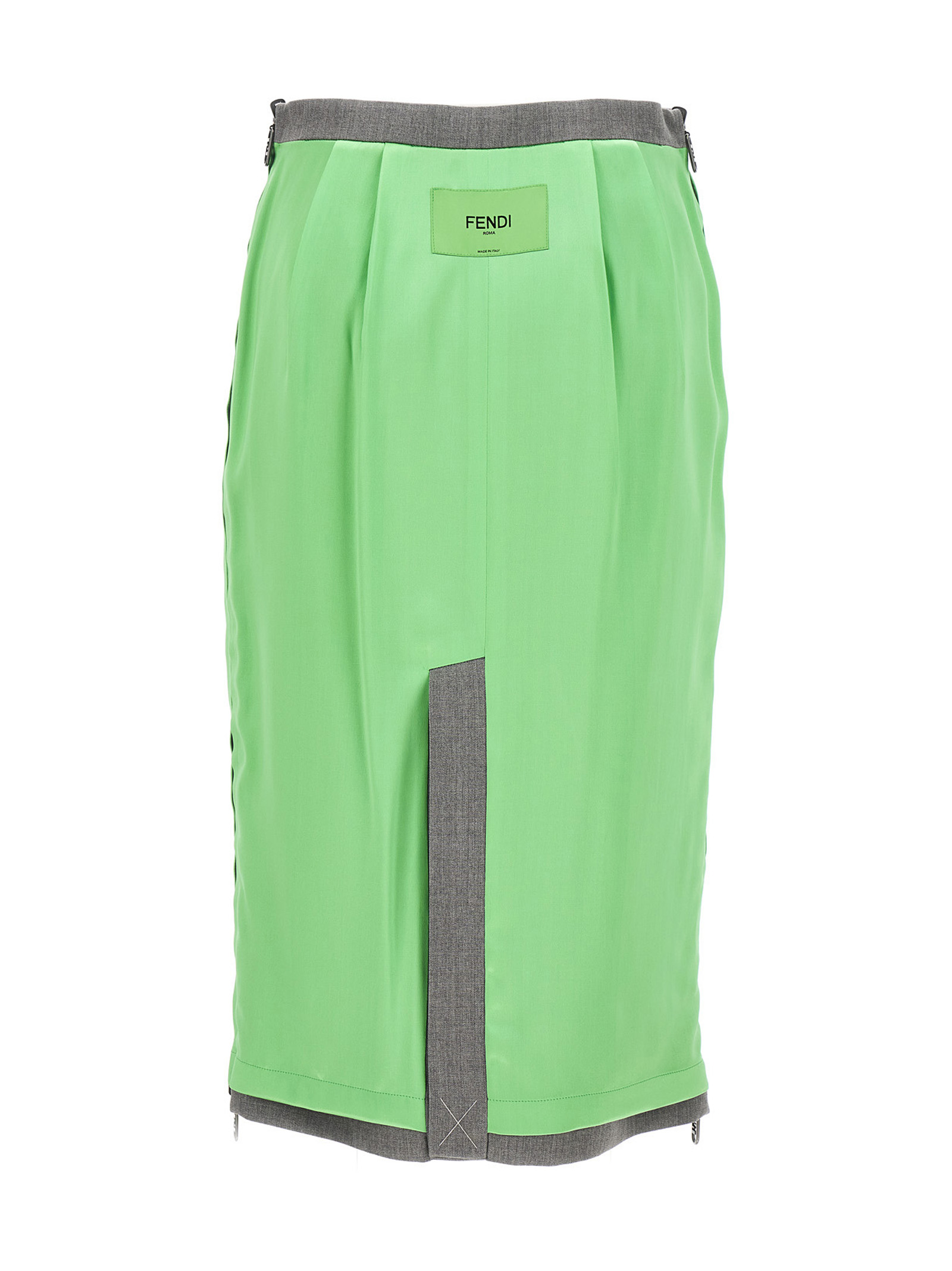 Satin and gabardine skirt FQ7451ANRIF1L7W (FENDI / スカート ) | FENDI (フェンディ)(3)