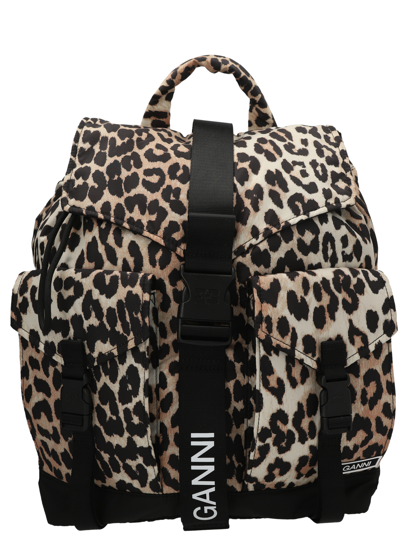 'Leopard Tech' backpack A4757943 (GANNI / バックパック ) | GANNI (ガニー)