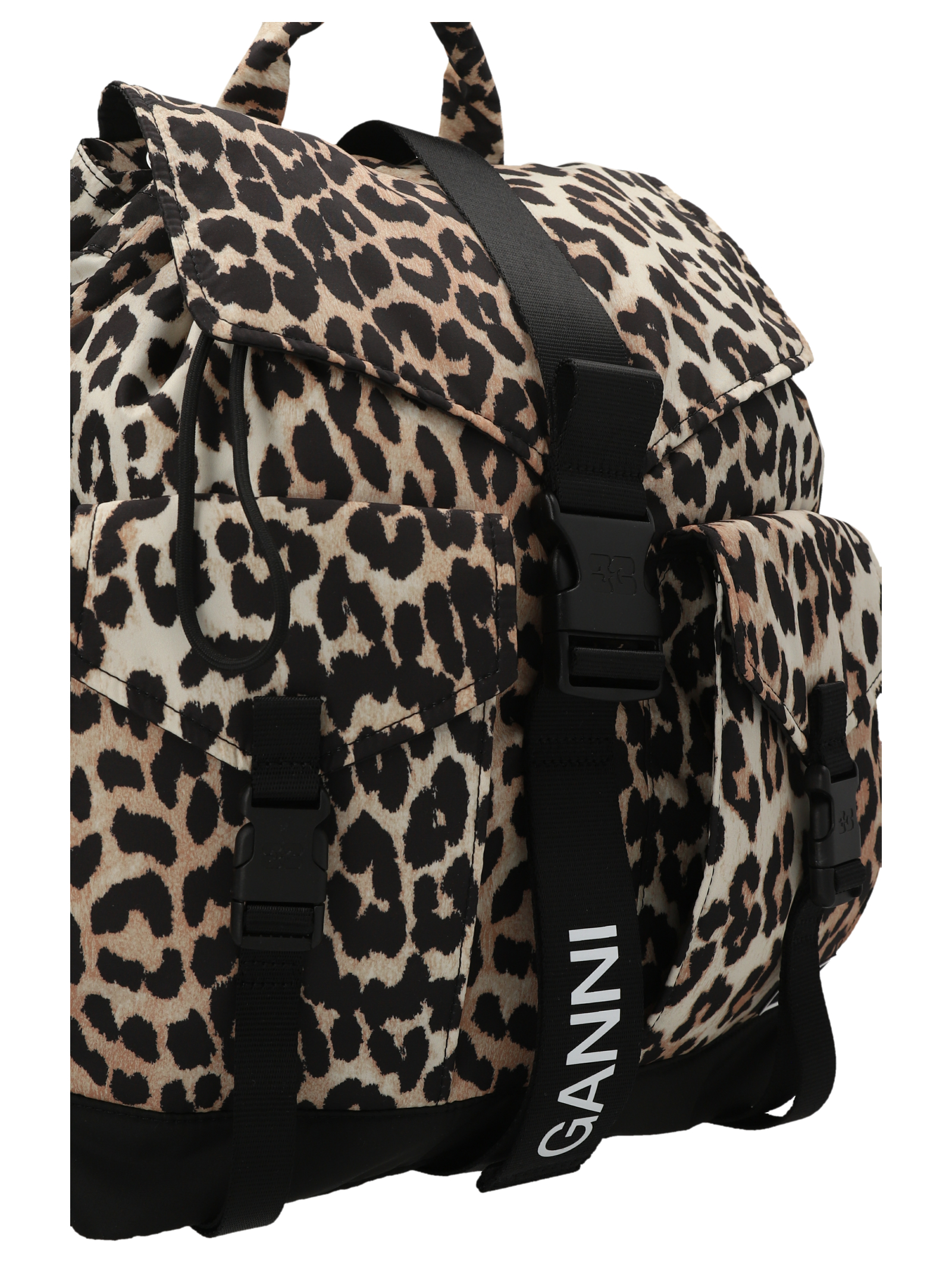 'Leopard Tech' backpack A4757943 (GANNI / バックパック ) | GANNI (ガニー)(2)