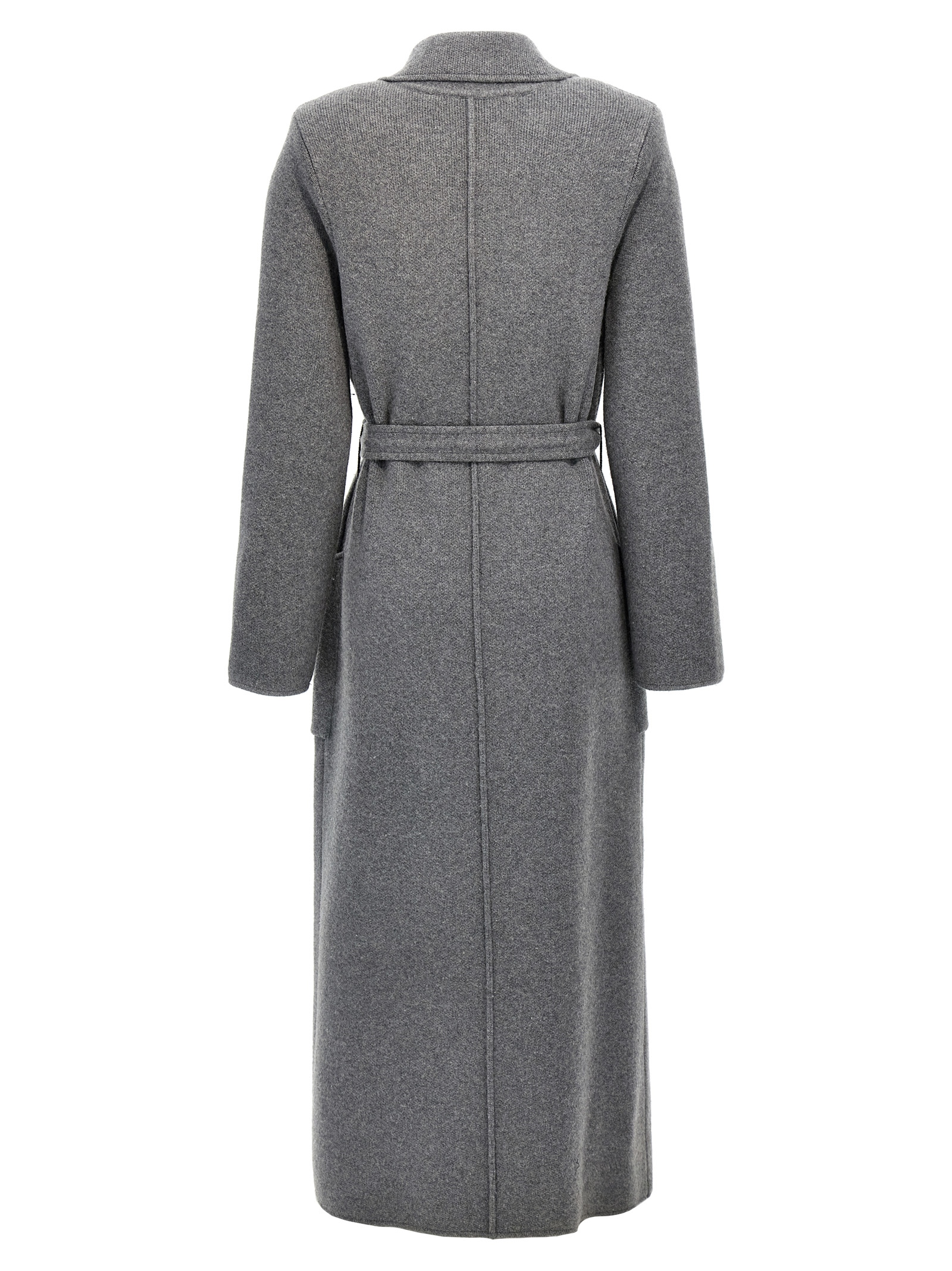 Double-breasted knit coat CK16S46E2CL3 (Elisabetta Franchi / コート・ダウン ) | Elisabetta Franchi (エリザベッタ フランキ)(1)